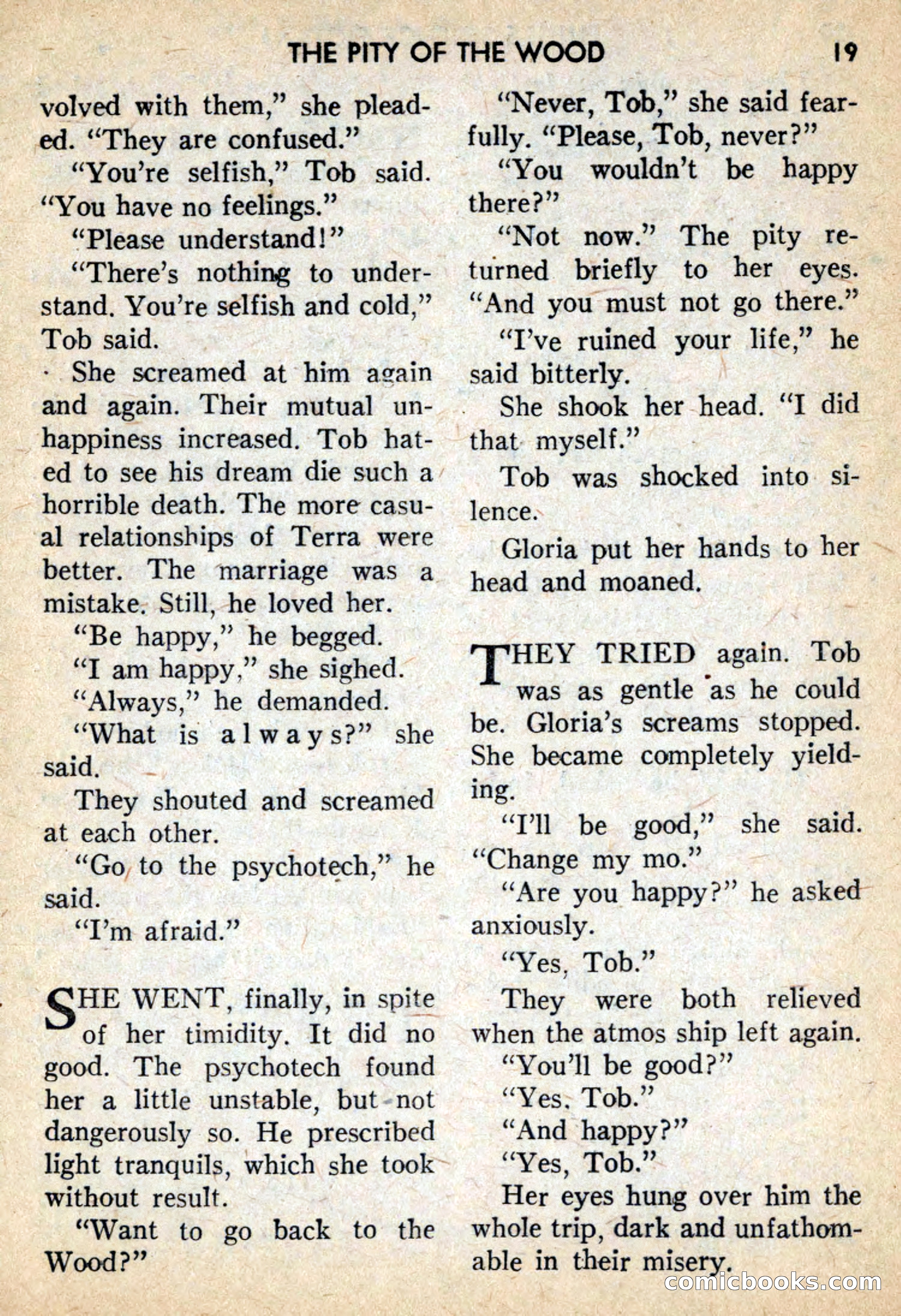 Future Science Fiction, February 1959 — page 19 of 132