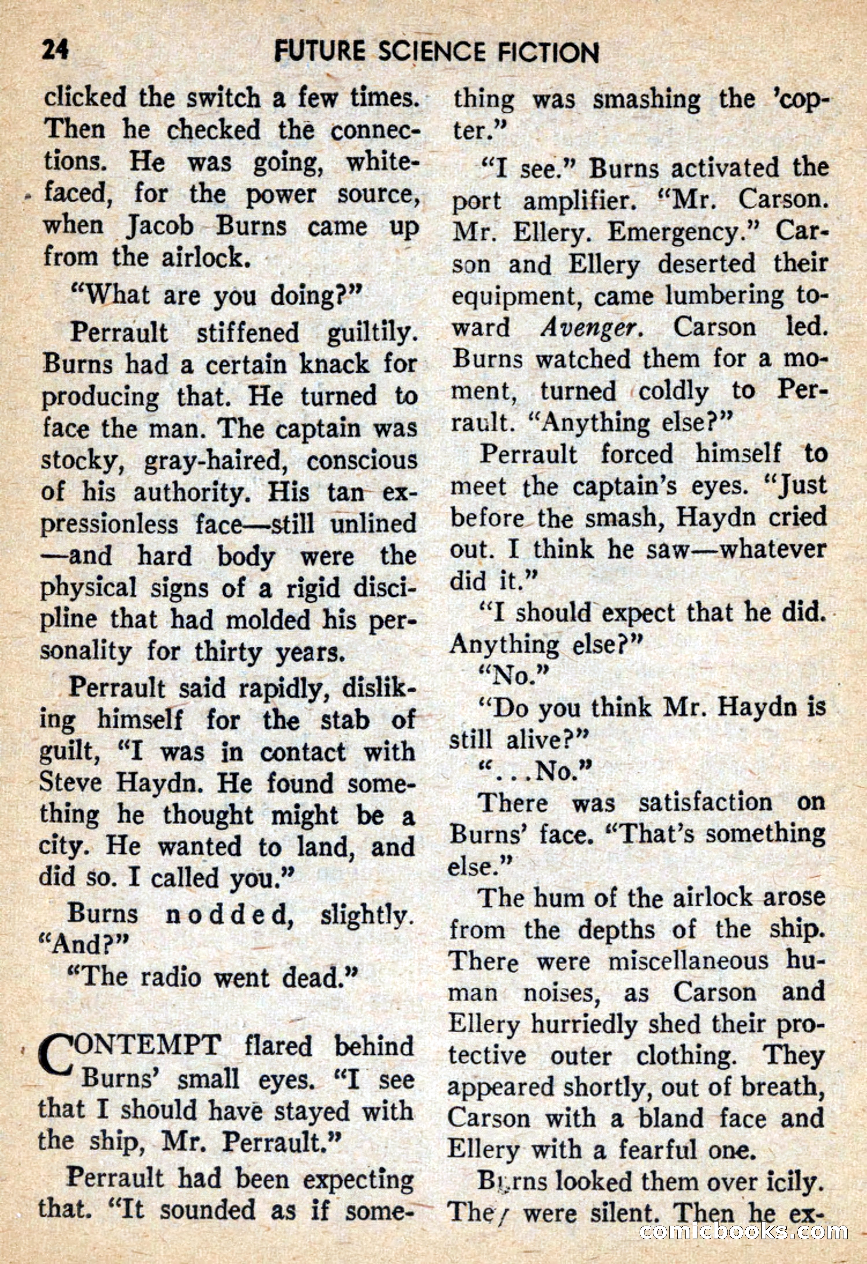 Future Science Fiction, February 1959 — page 24 of 132