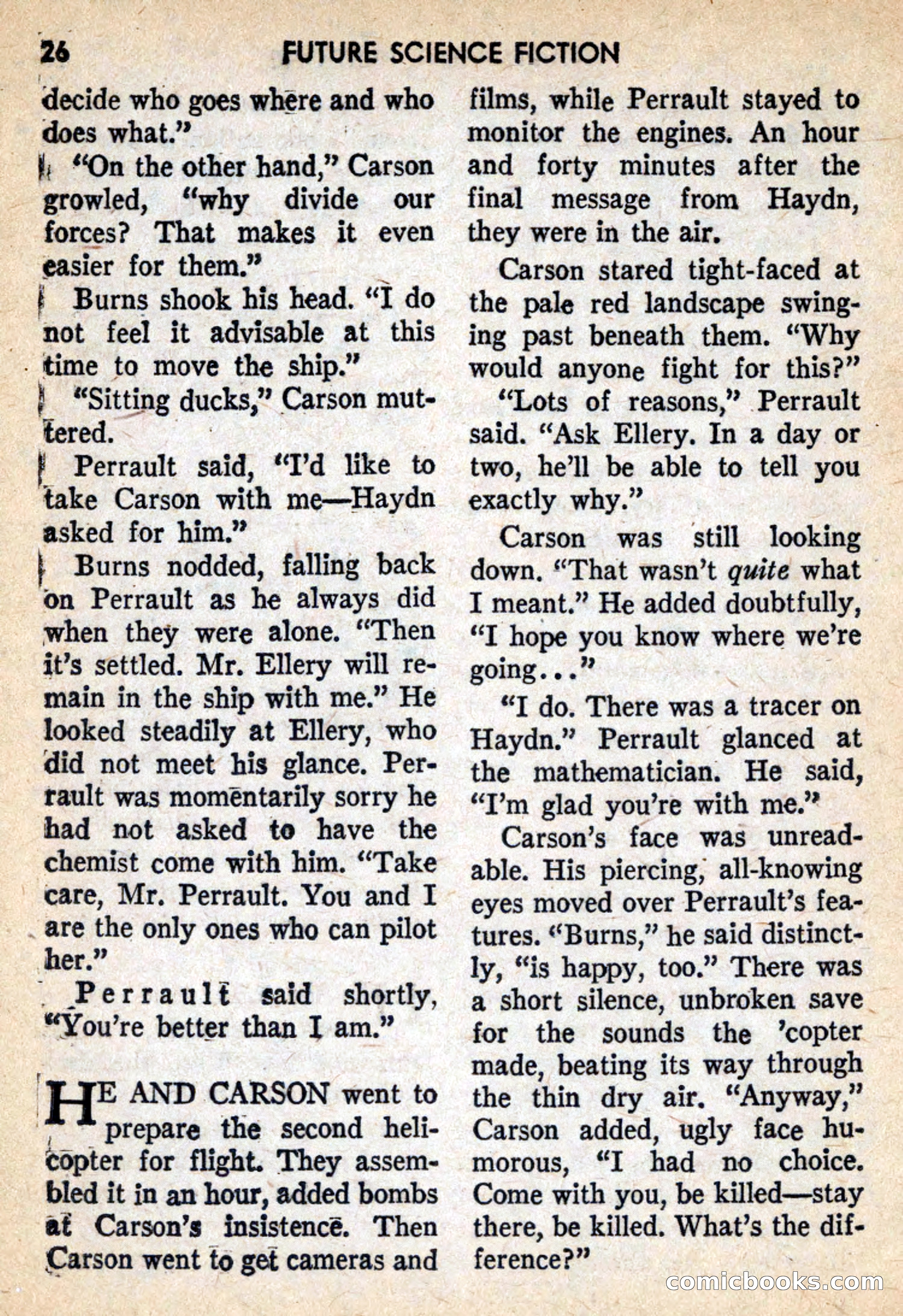 Future Science Fiction, February 1959 — page 26 of 132