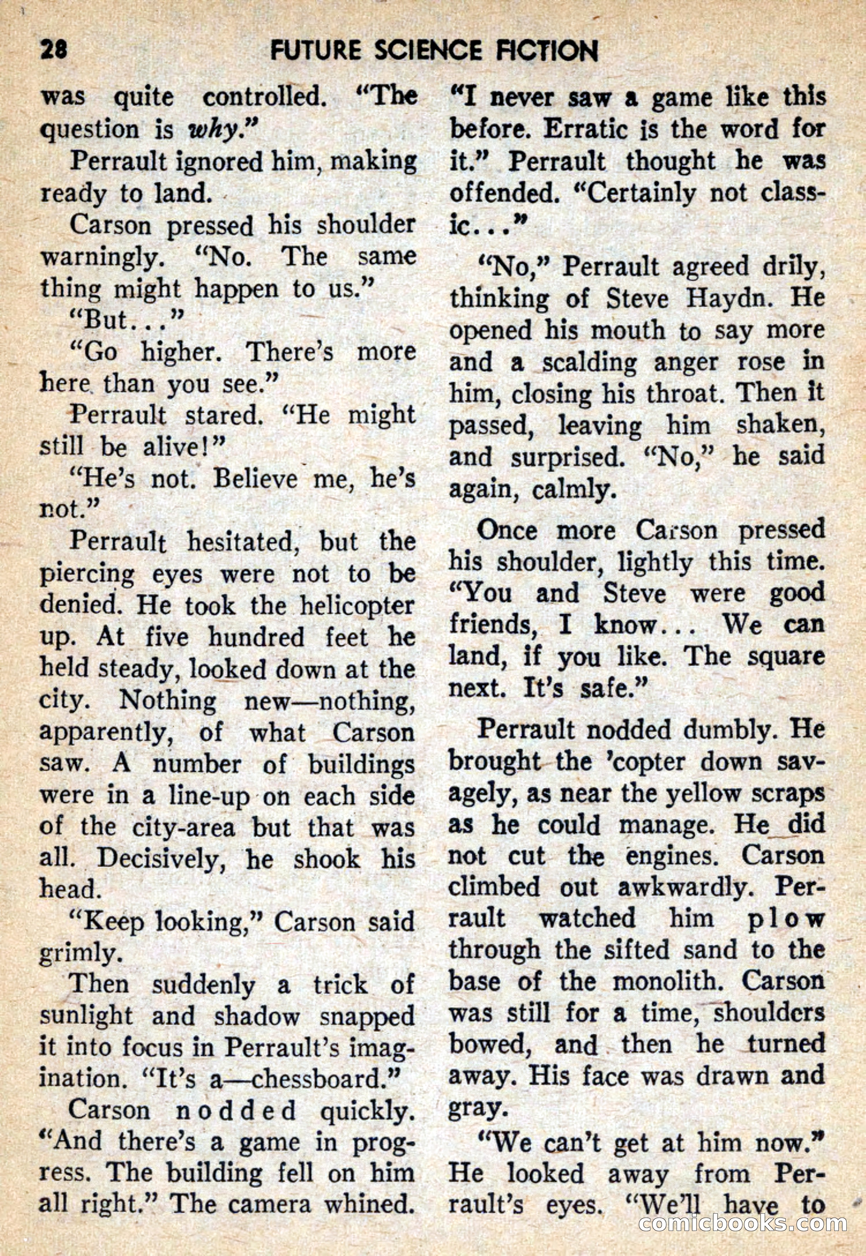 Future Science Fiction, February 1959 — page 28 of 132