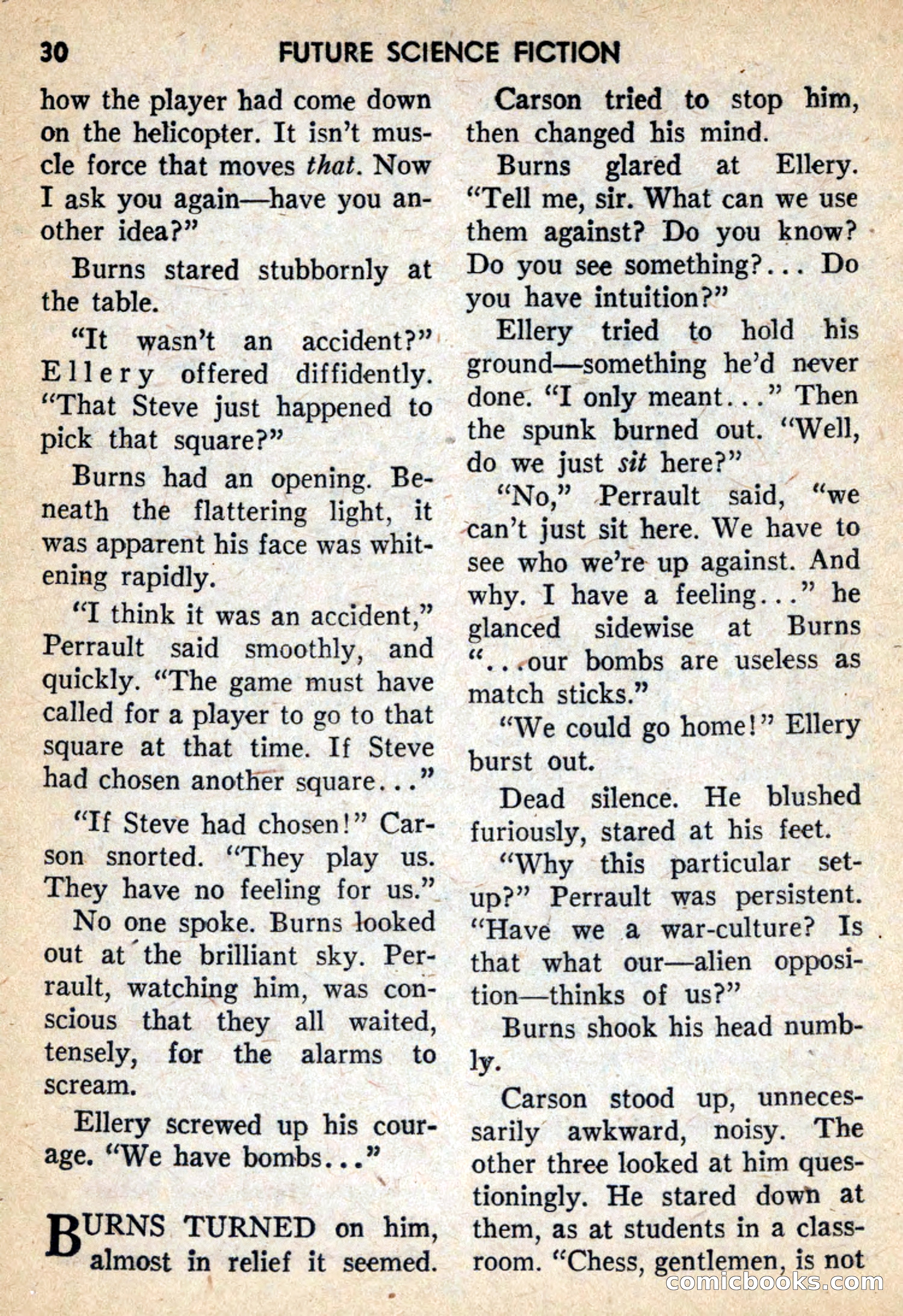Future Science Fiction, February 1959 — page 30 of 132