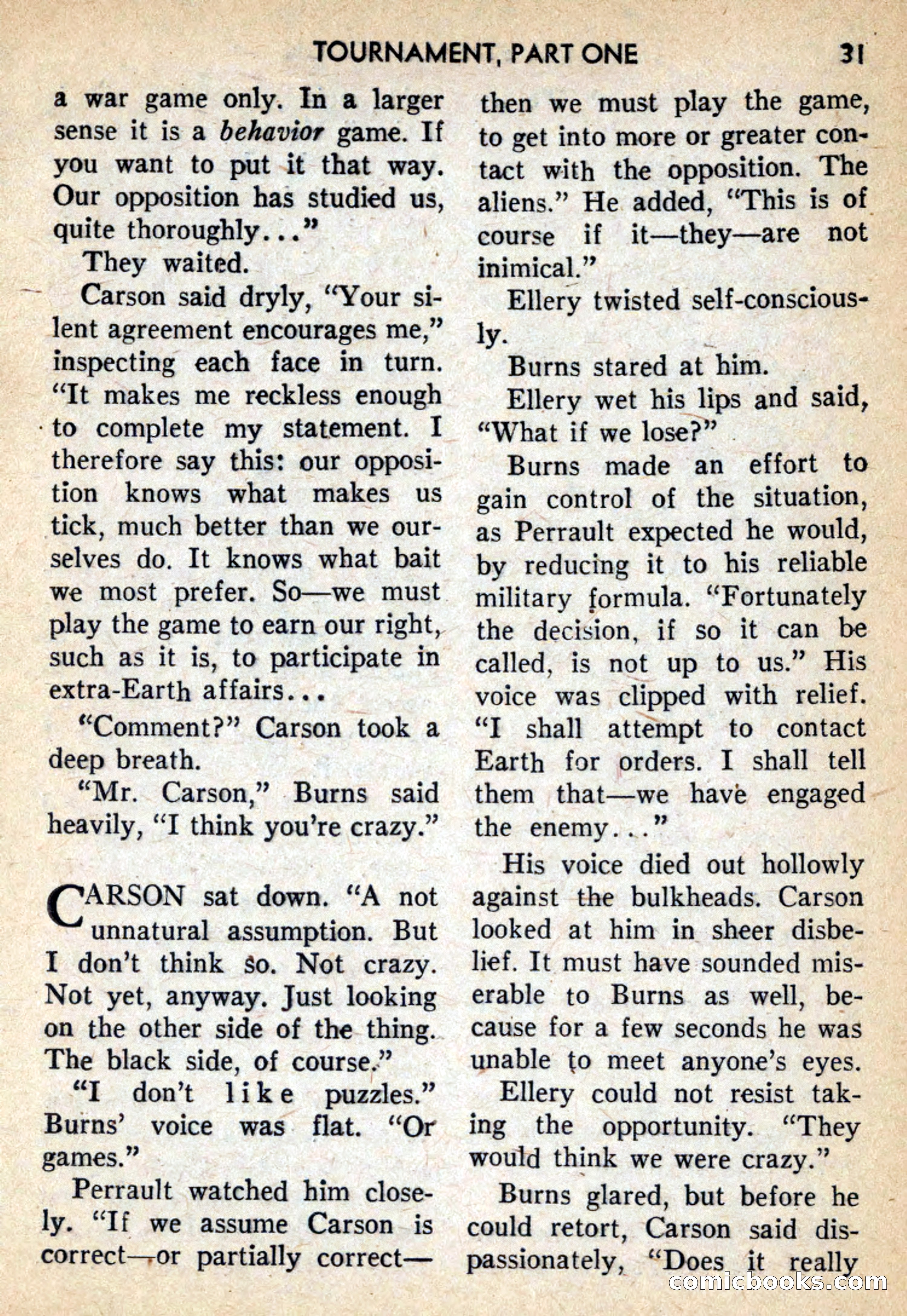 Future Science Fiction, February 1959 — page 31 of 132