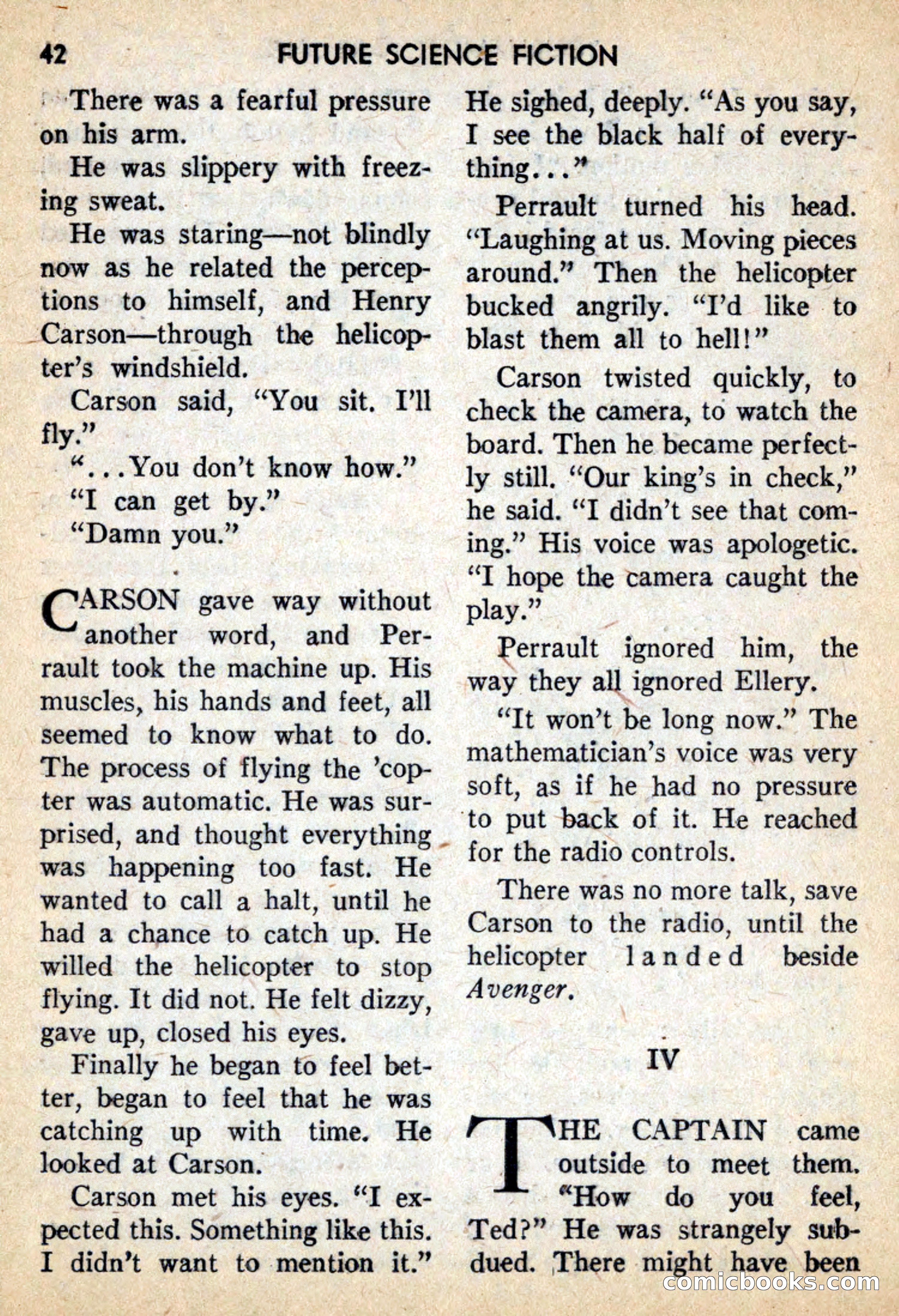 Future Science Fiction, February 1959 — page 42 of 132