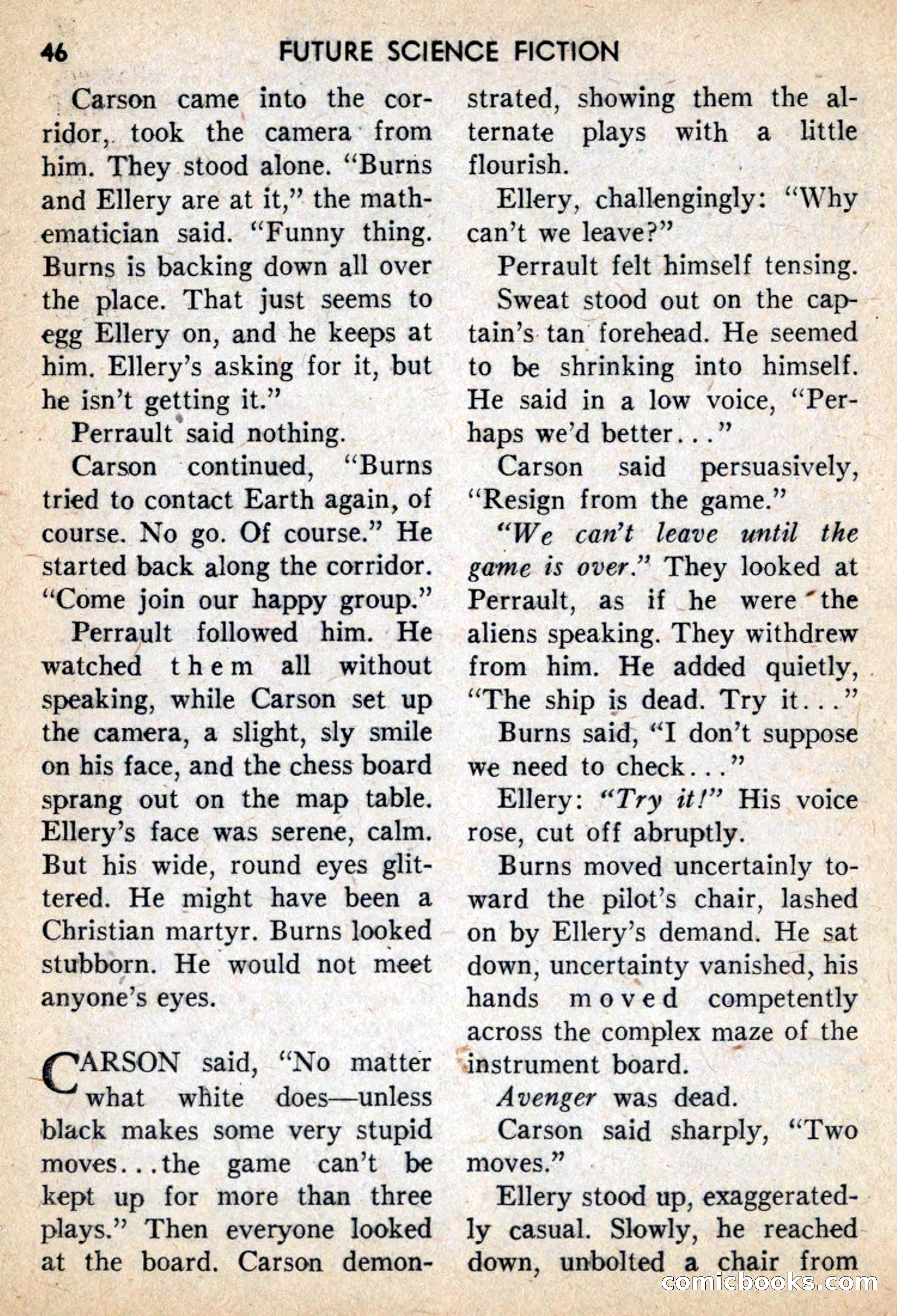 Future Science Fiction, February 1959 — page 46 of 132