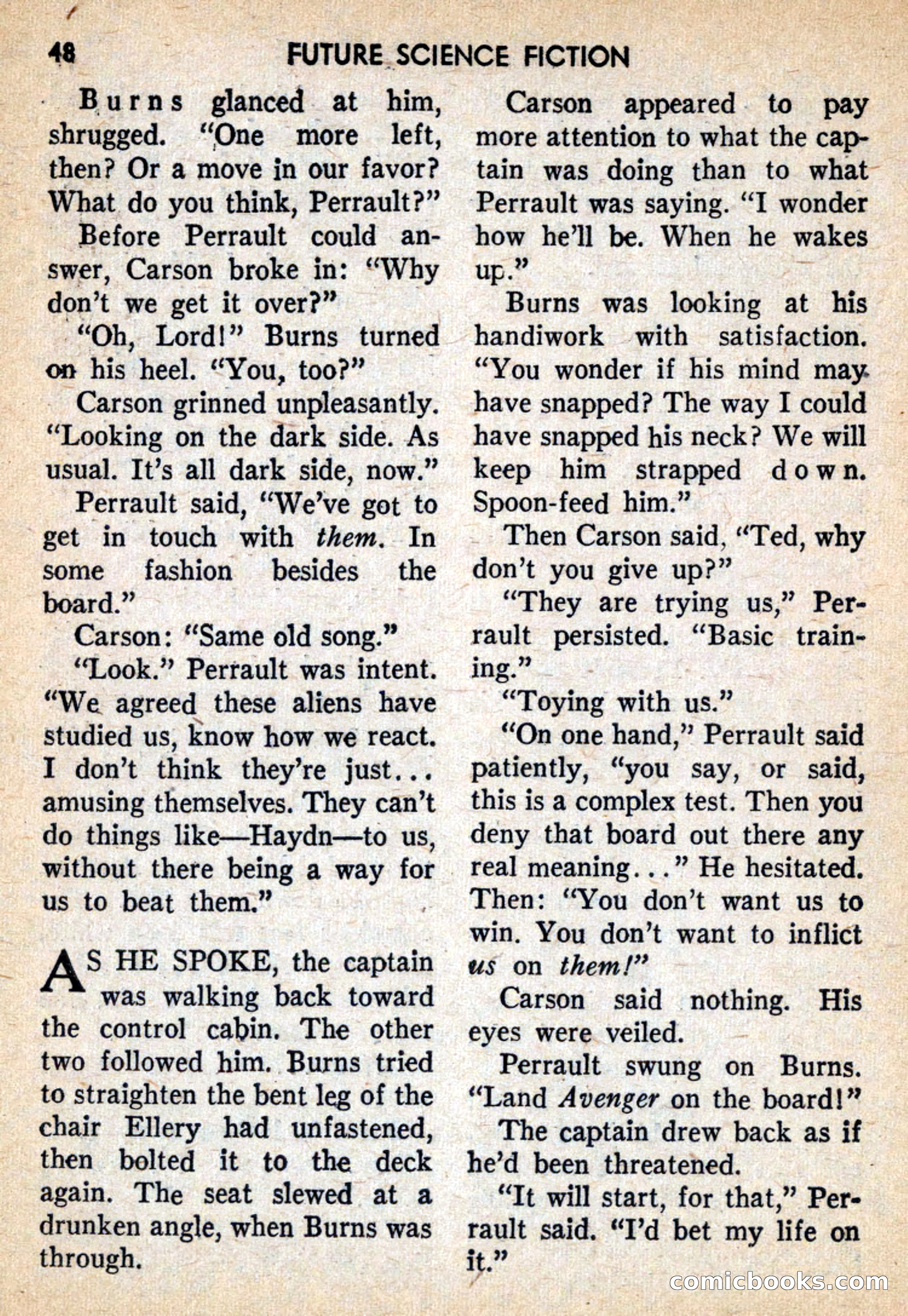 Future Science Fiction, February 1959 — page 48 of 132