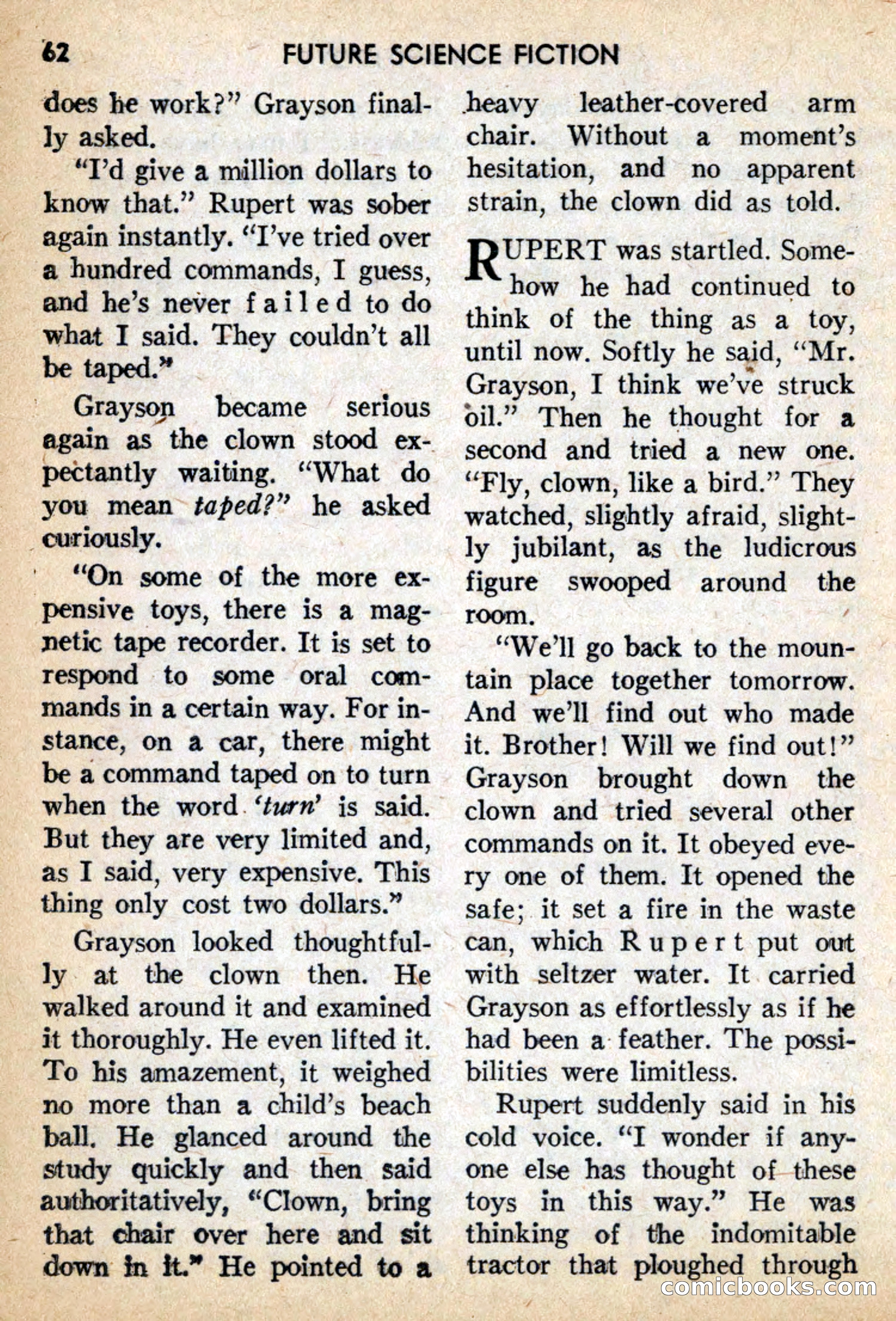 Future Science Fiction, February 1959 — page 62 of 132