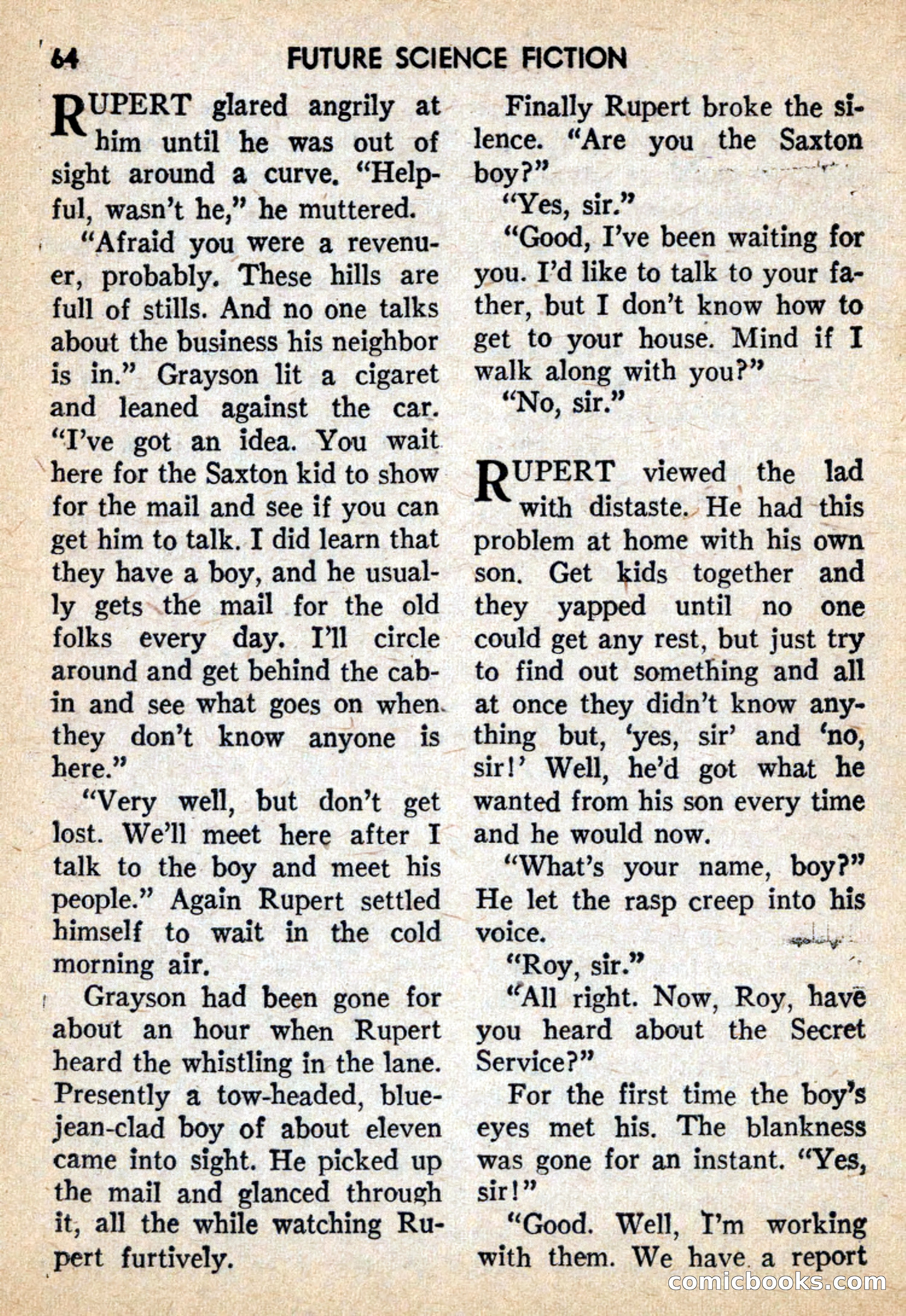 Future Science Fiction, February 1959 — page 64 of 132