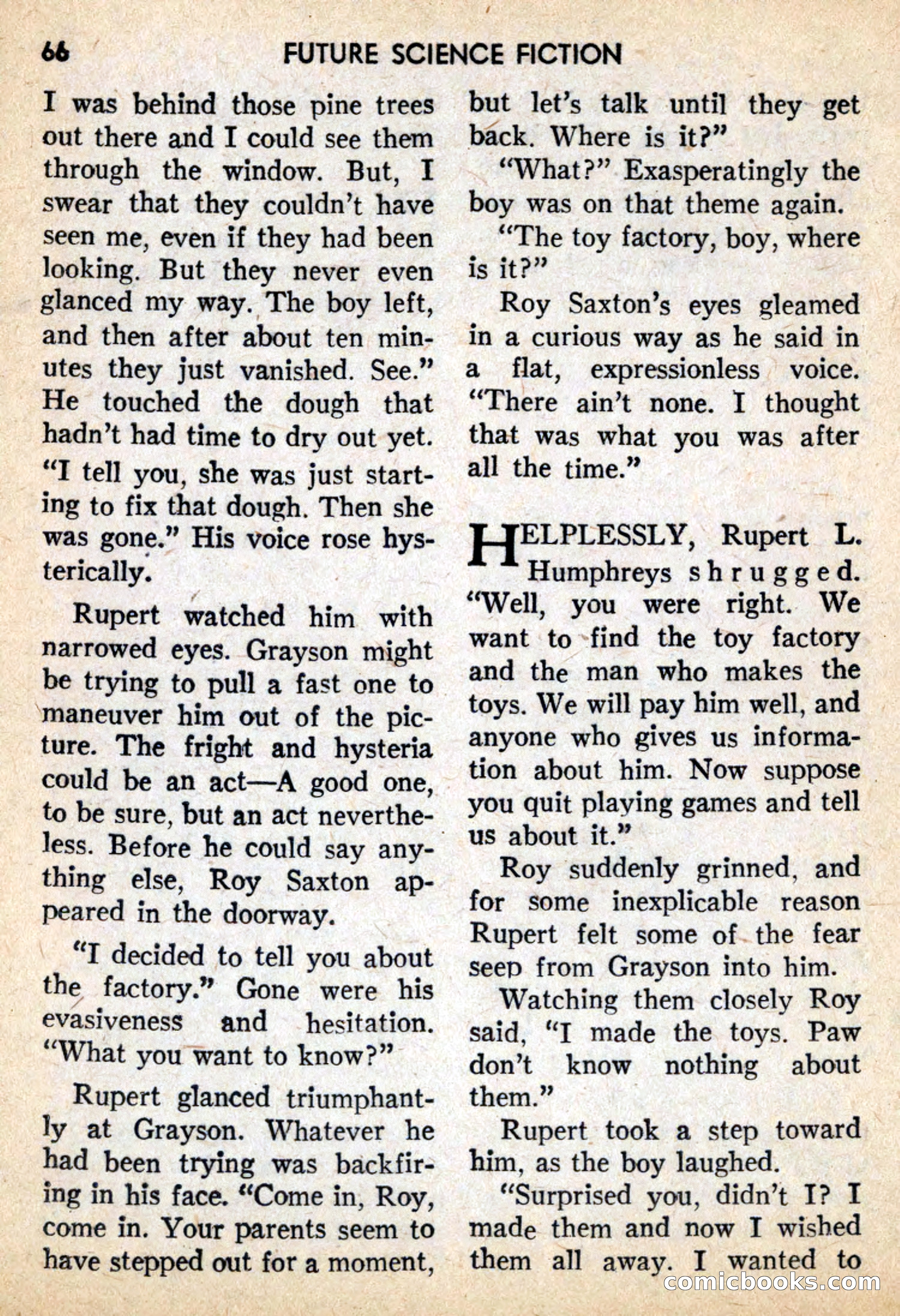 Future Science Fiction, February 1959 — page 66 of 132