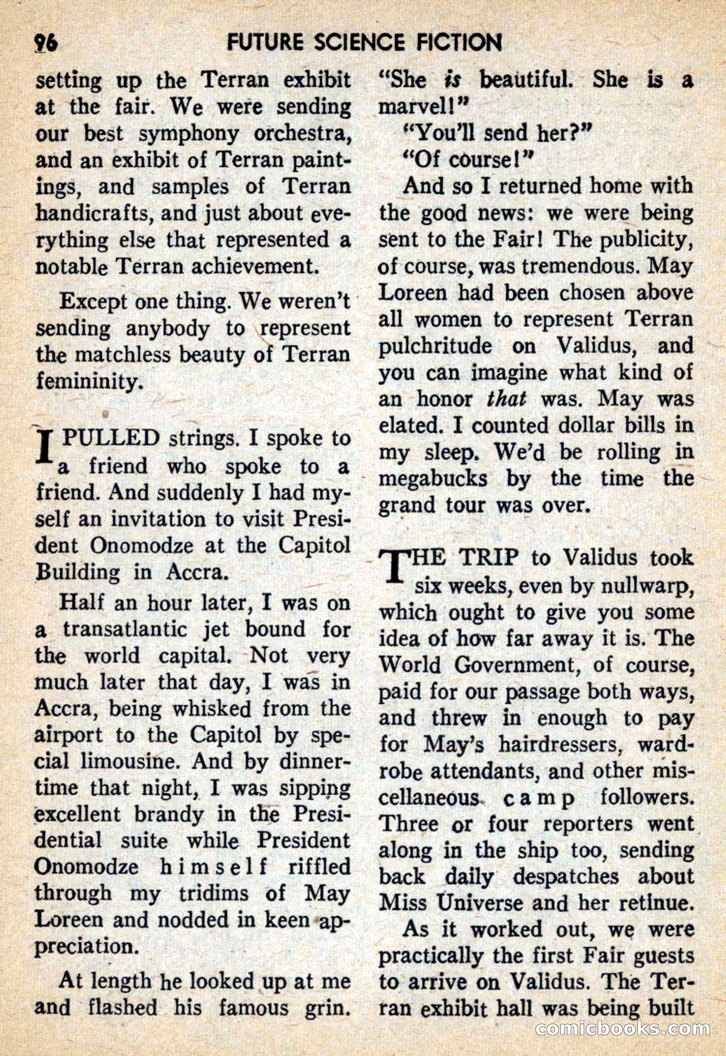 Future Science Fiction, February 1959 — page 96 of 132