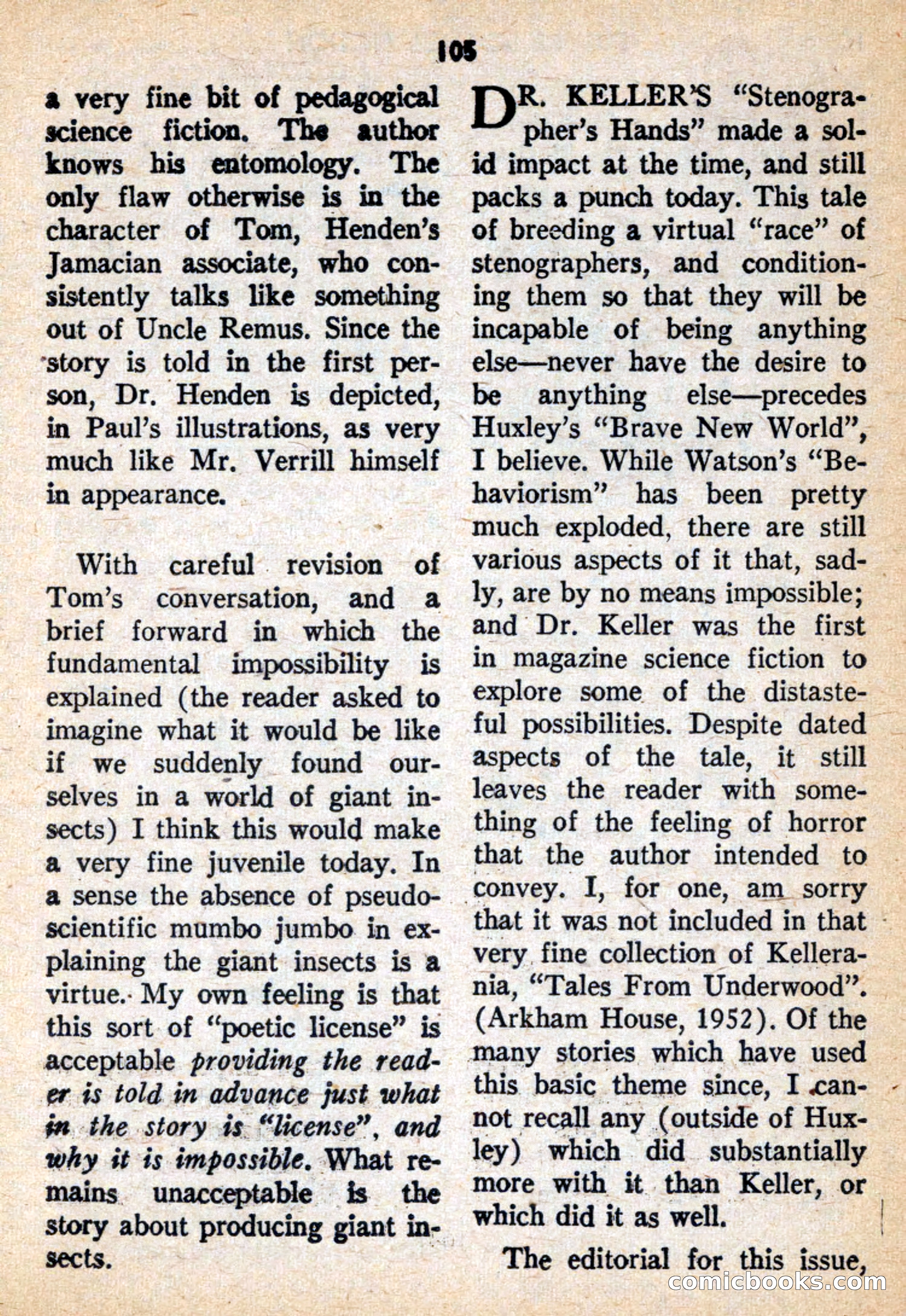 Future Science Fiction, February 1959 — page 105 of 132