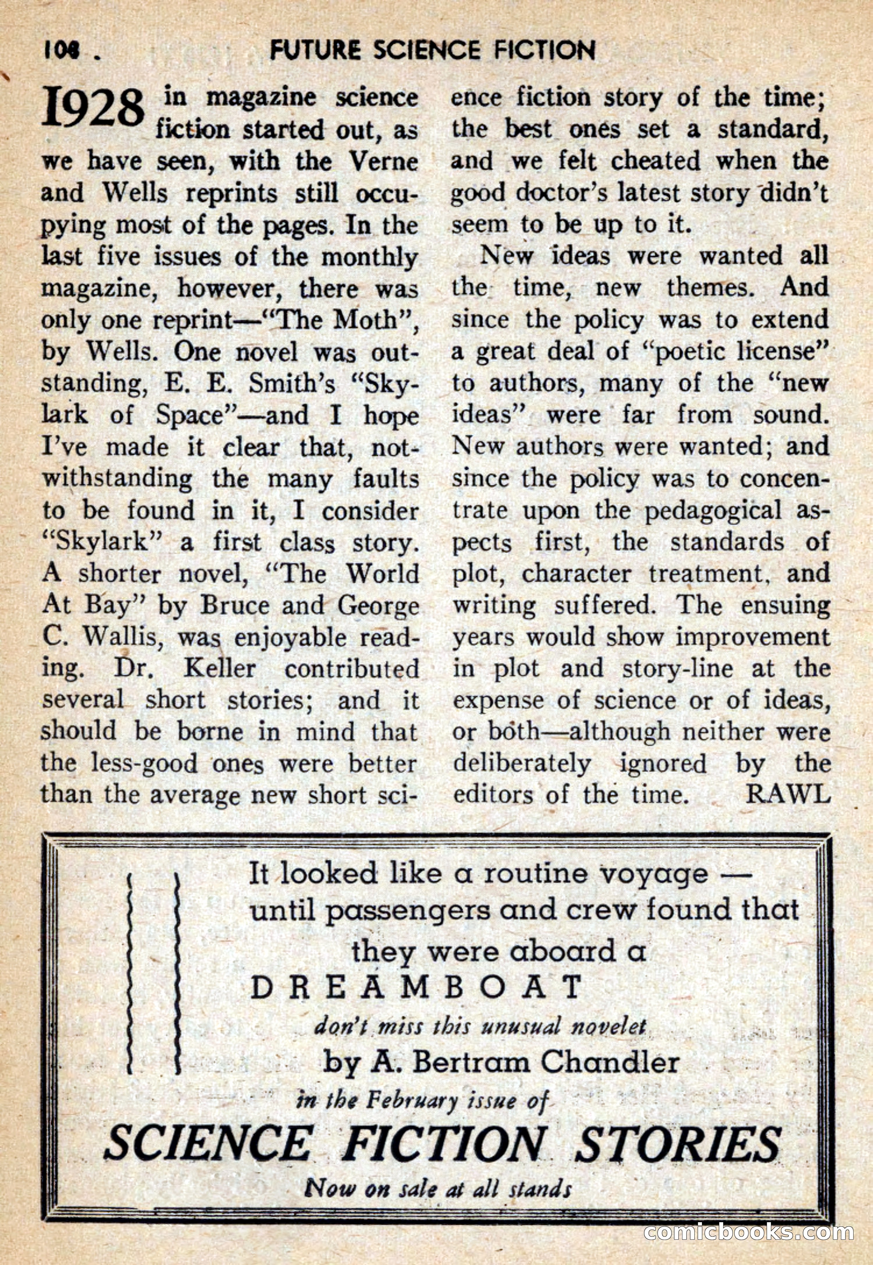 Future Science Fiction, February 1959 — page 108 of 132
