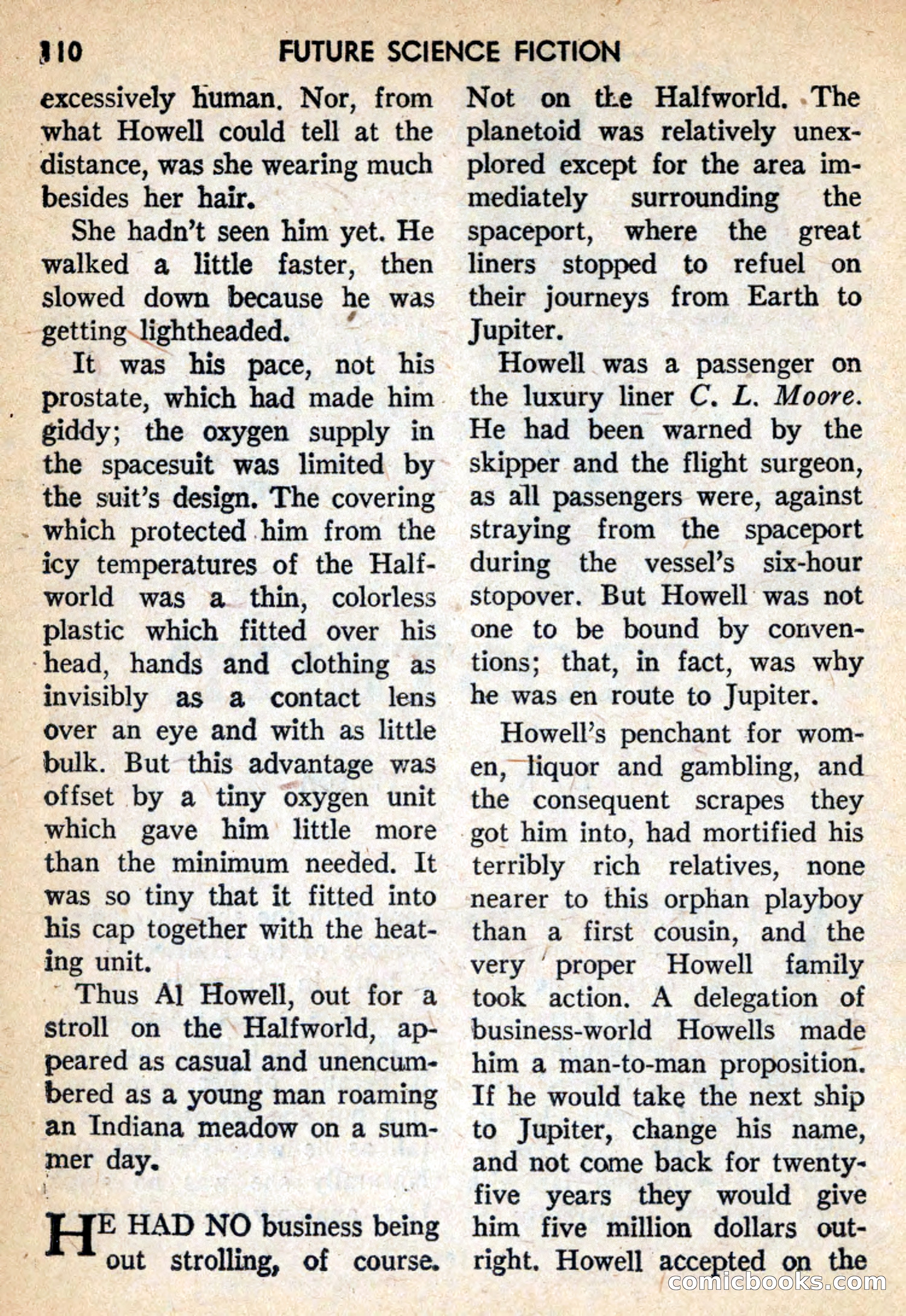 Future Science Fiction, February 1959 — page 110 of 132