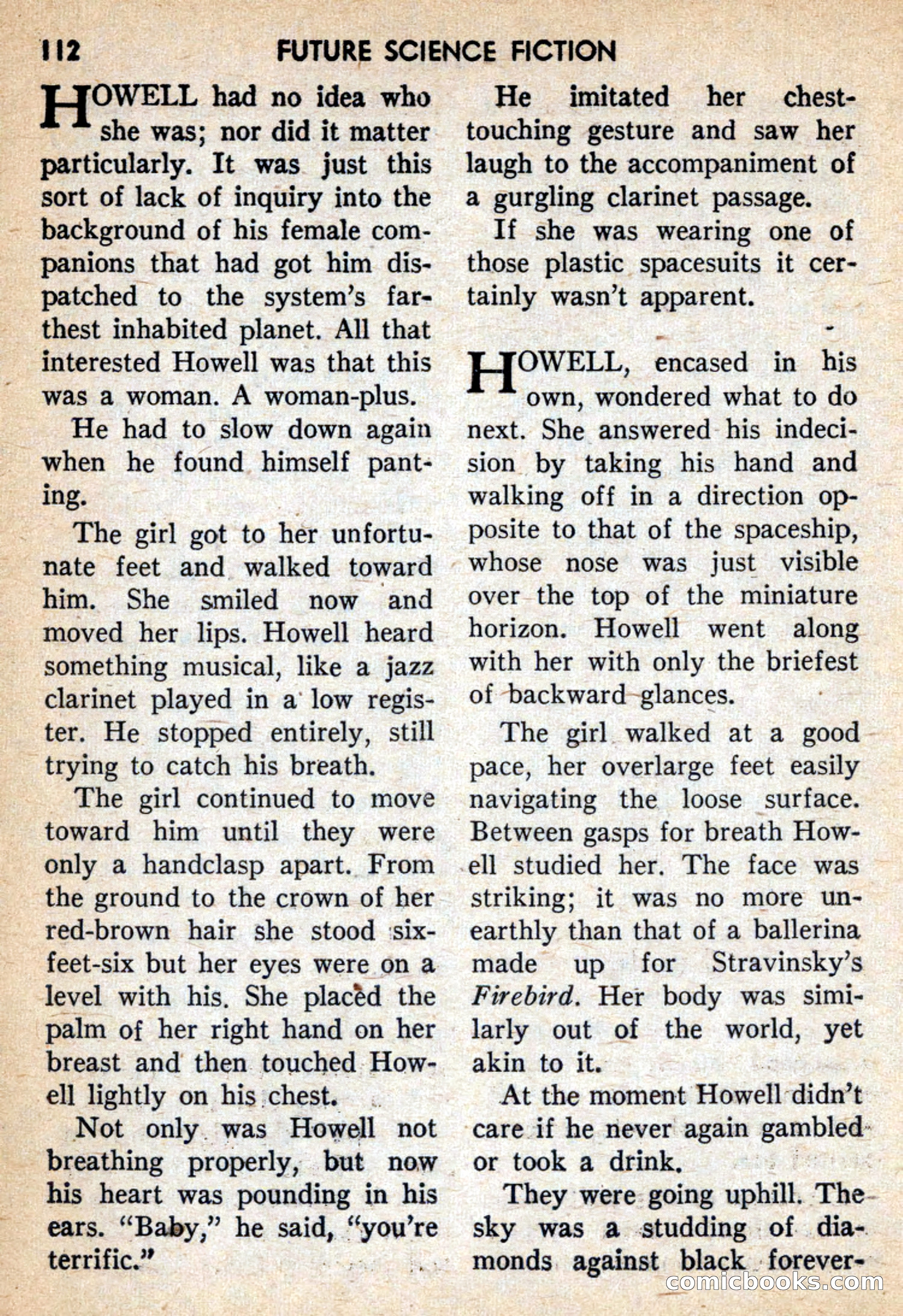 Future Science Fiction, February 1959 — page 112 of 132