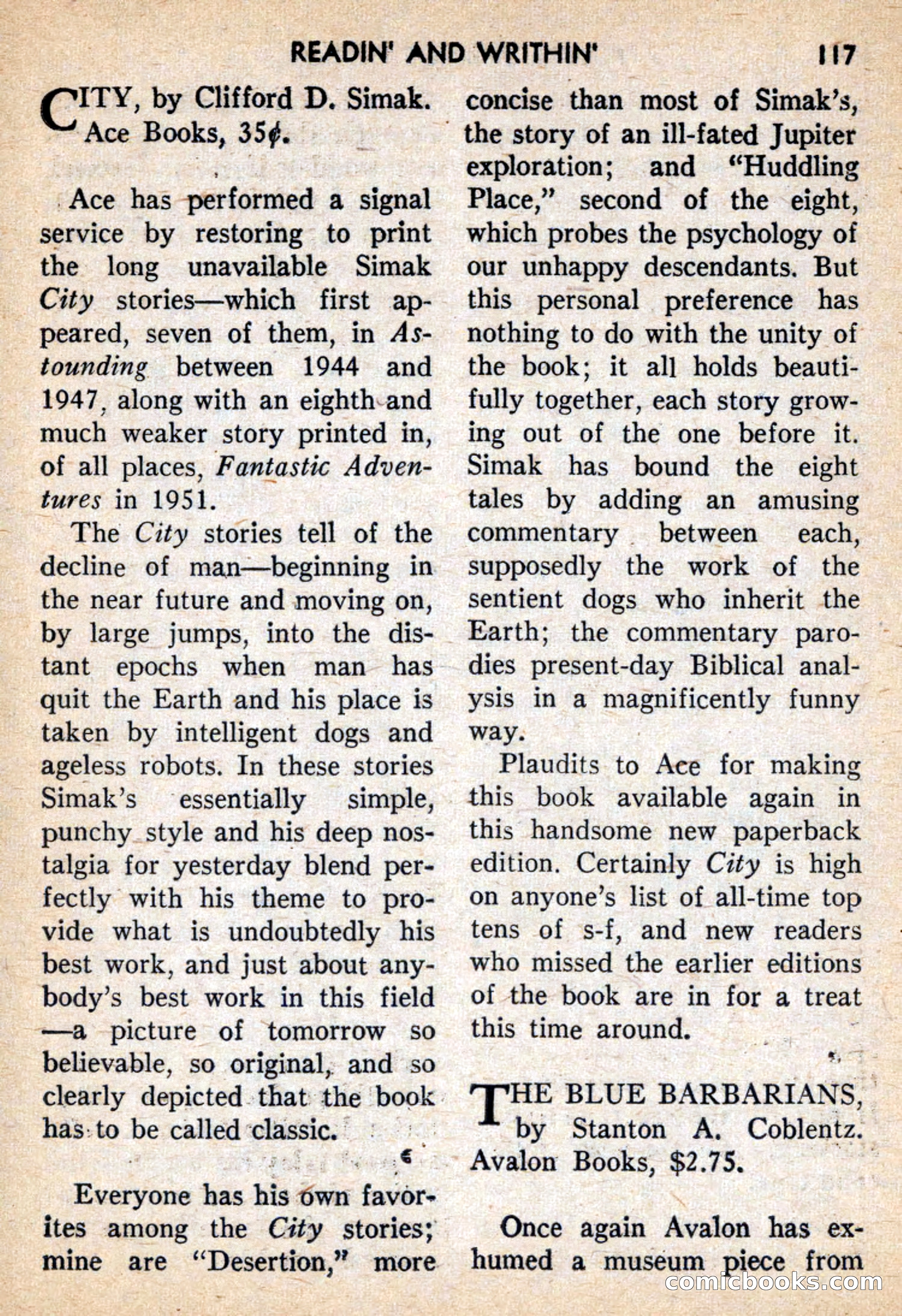 Future Science Fiction, February 1959 — page 117 of 132