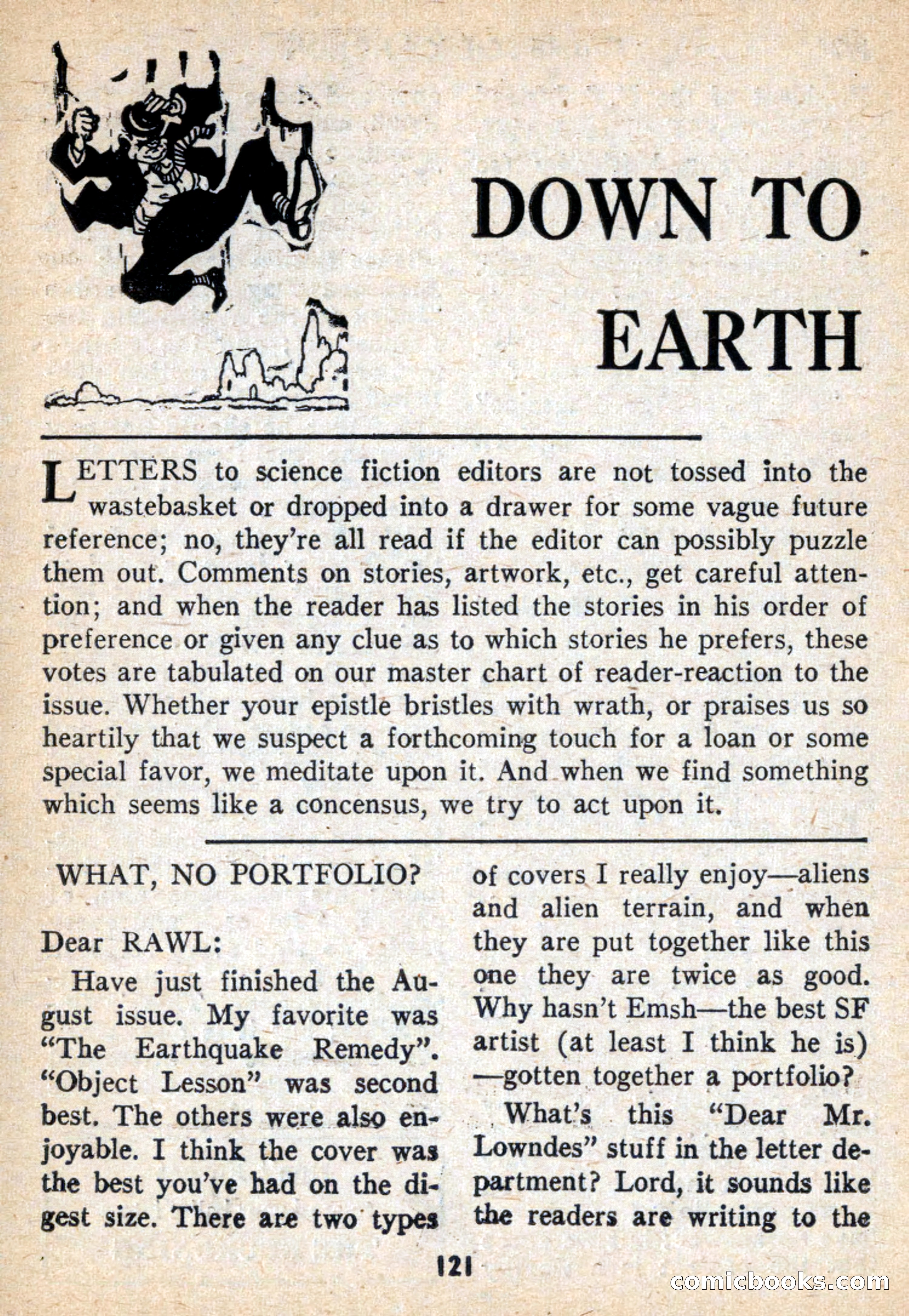 Future Science Fiction, February 1959 — page 121 of 132