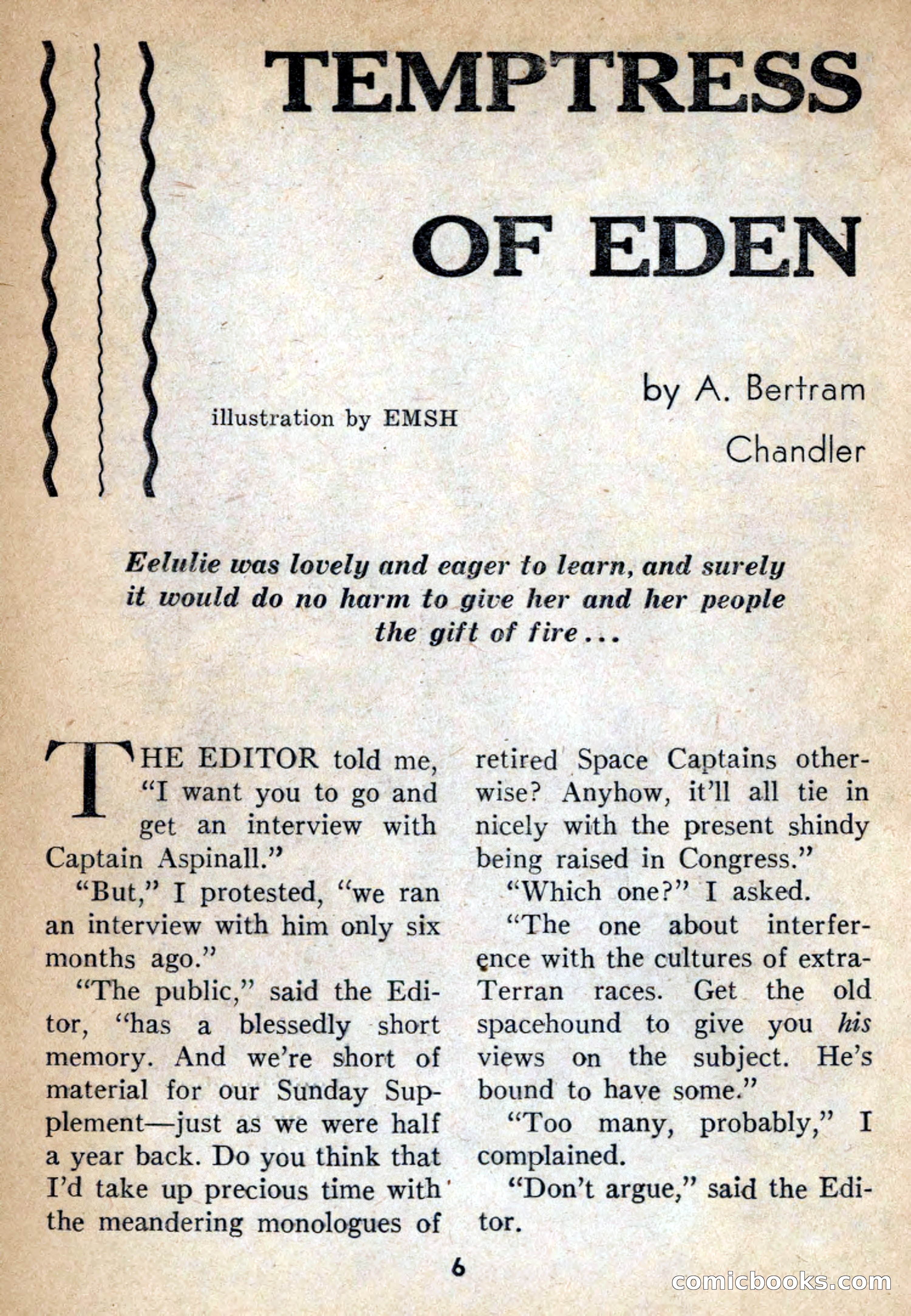 Future Science Fiction #42 — page 6 of 132