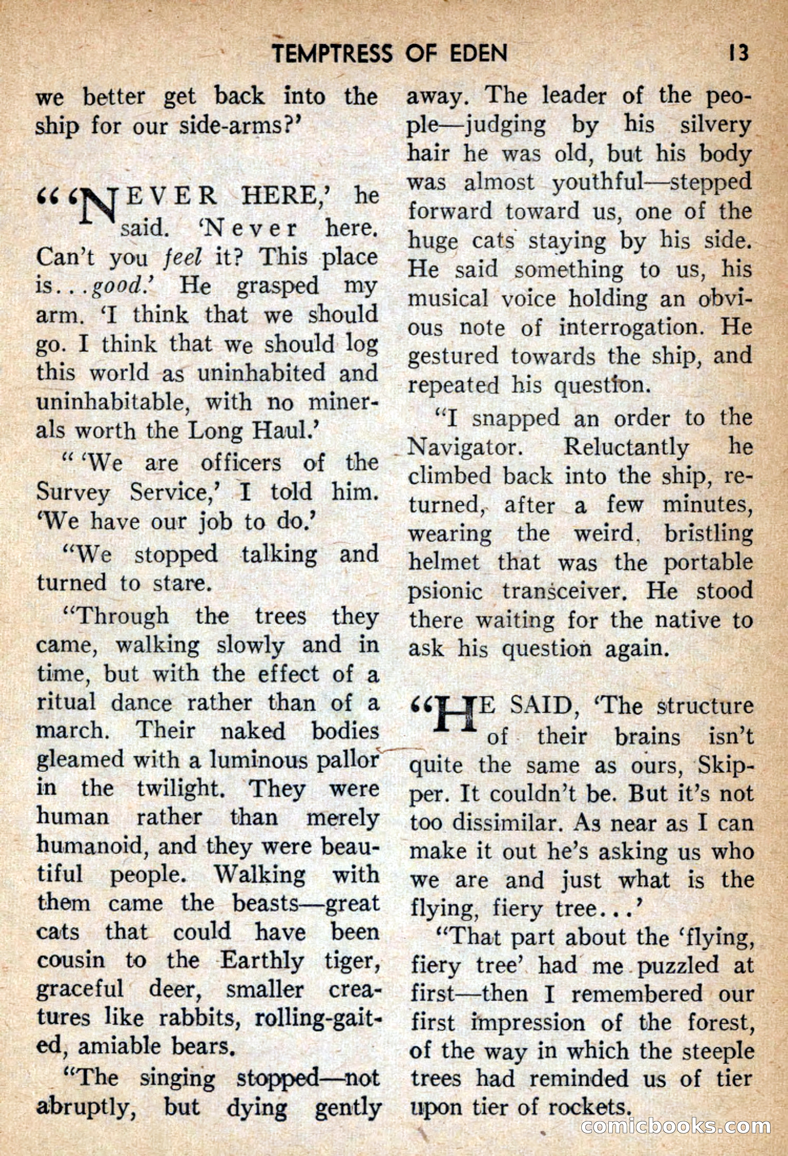 Future Science Fiction #42 — page 13 of 132