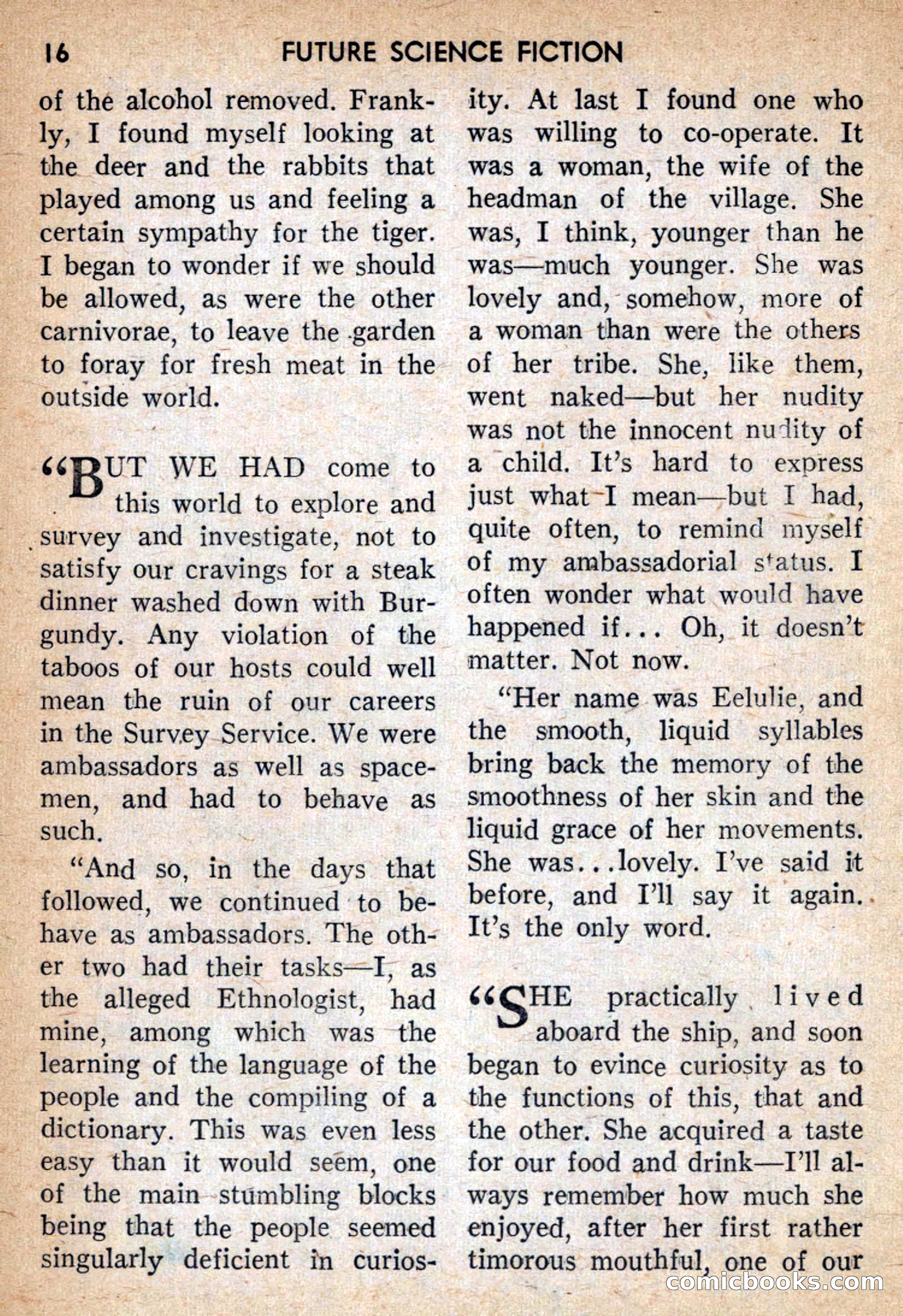 Future Science Fiction #42 — page 16 of 132