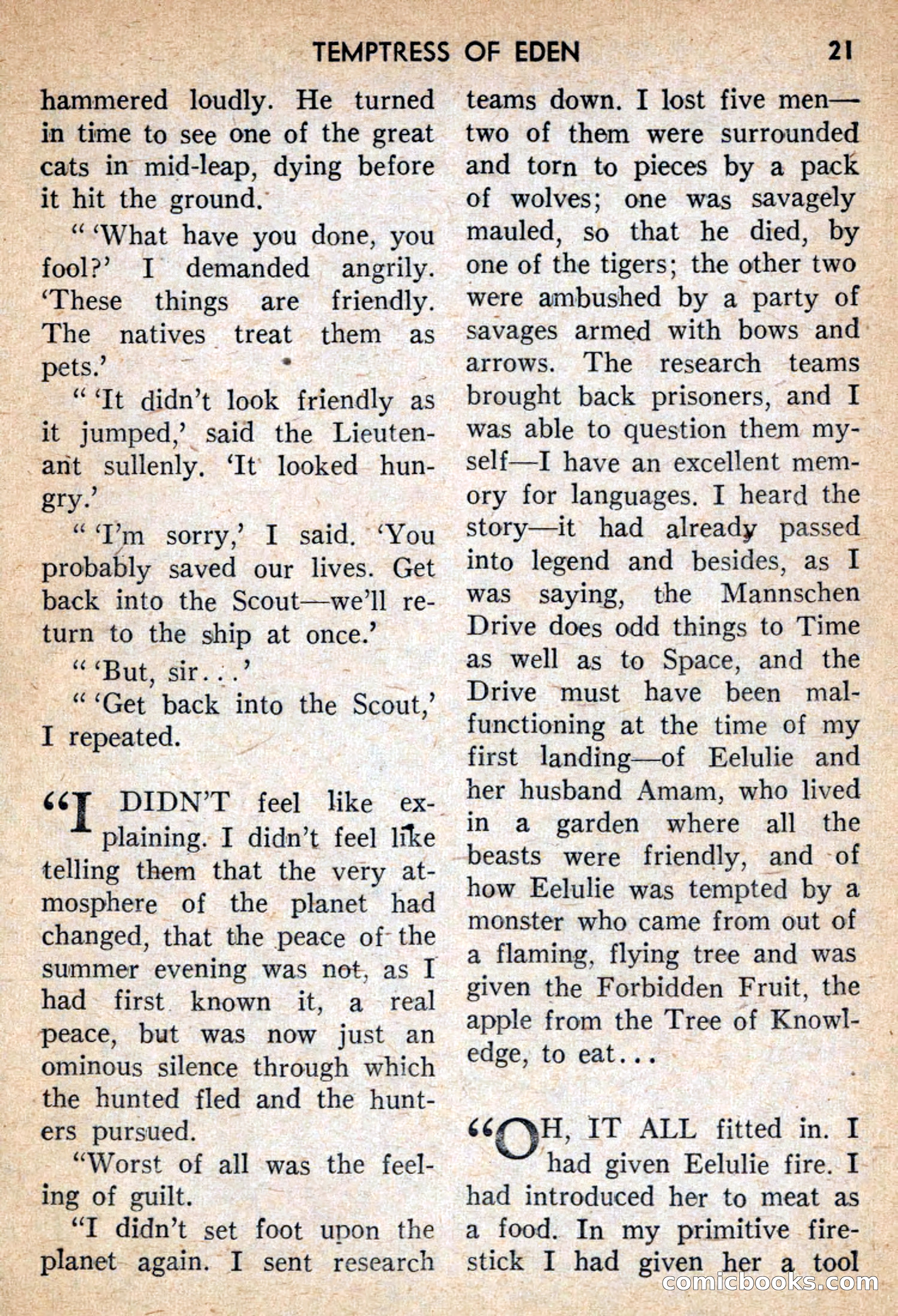 Future Science Fiction #42 — page 21 of 132