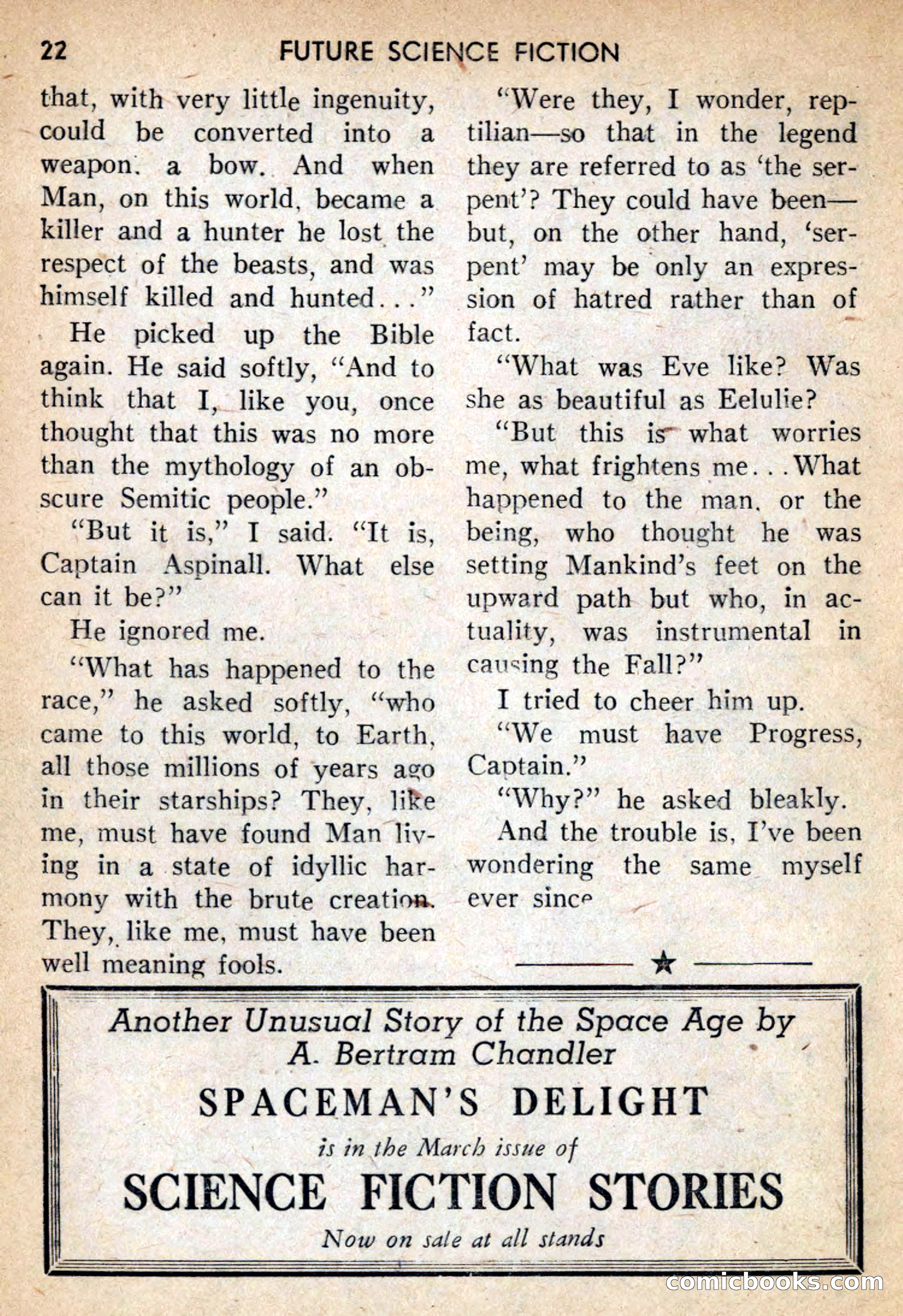 Future Science Fiction #42 — page 22 of 132
