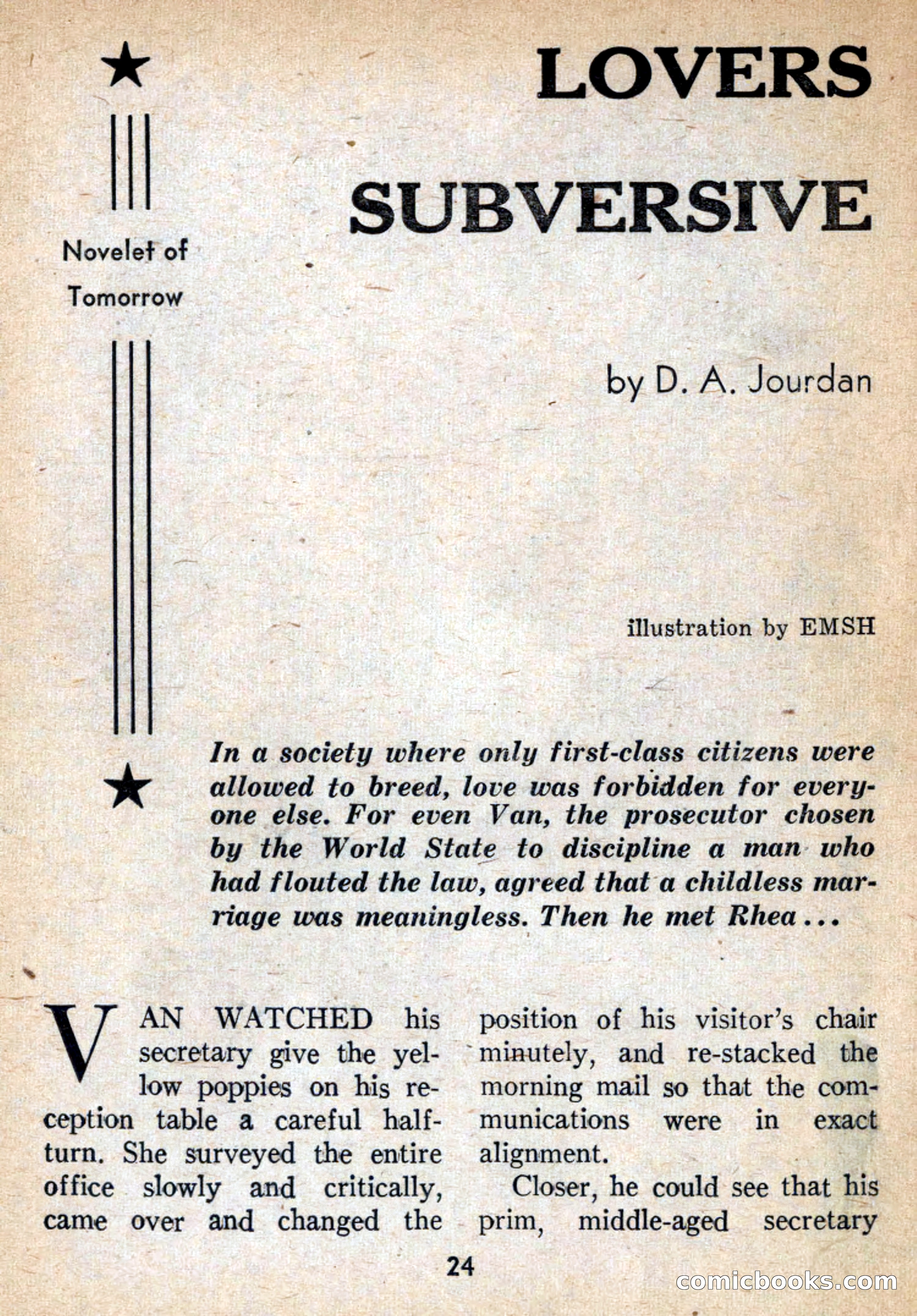 Future Science Fiction #42 — page 24 of 132