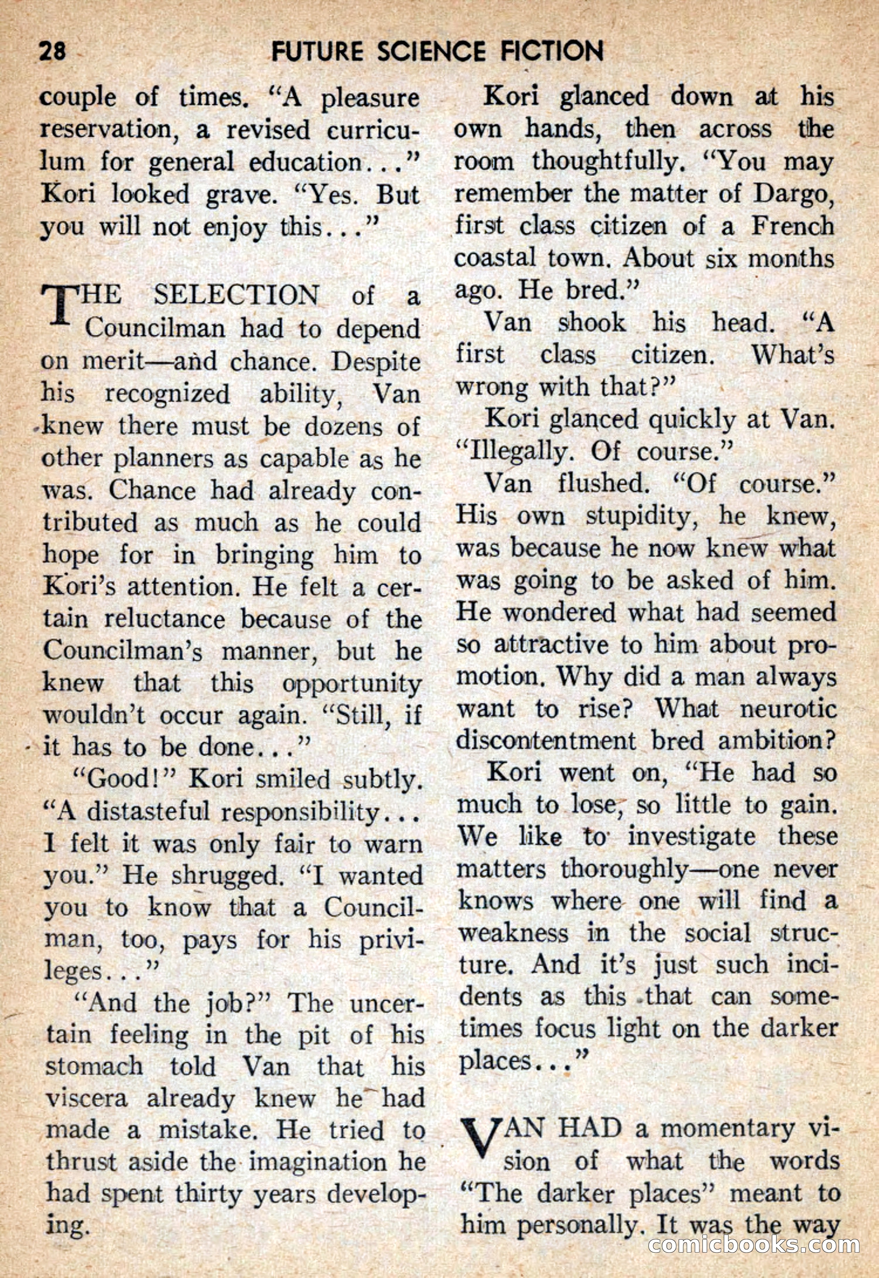 Future Science Fiction #42 — page 28 of 132