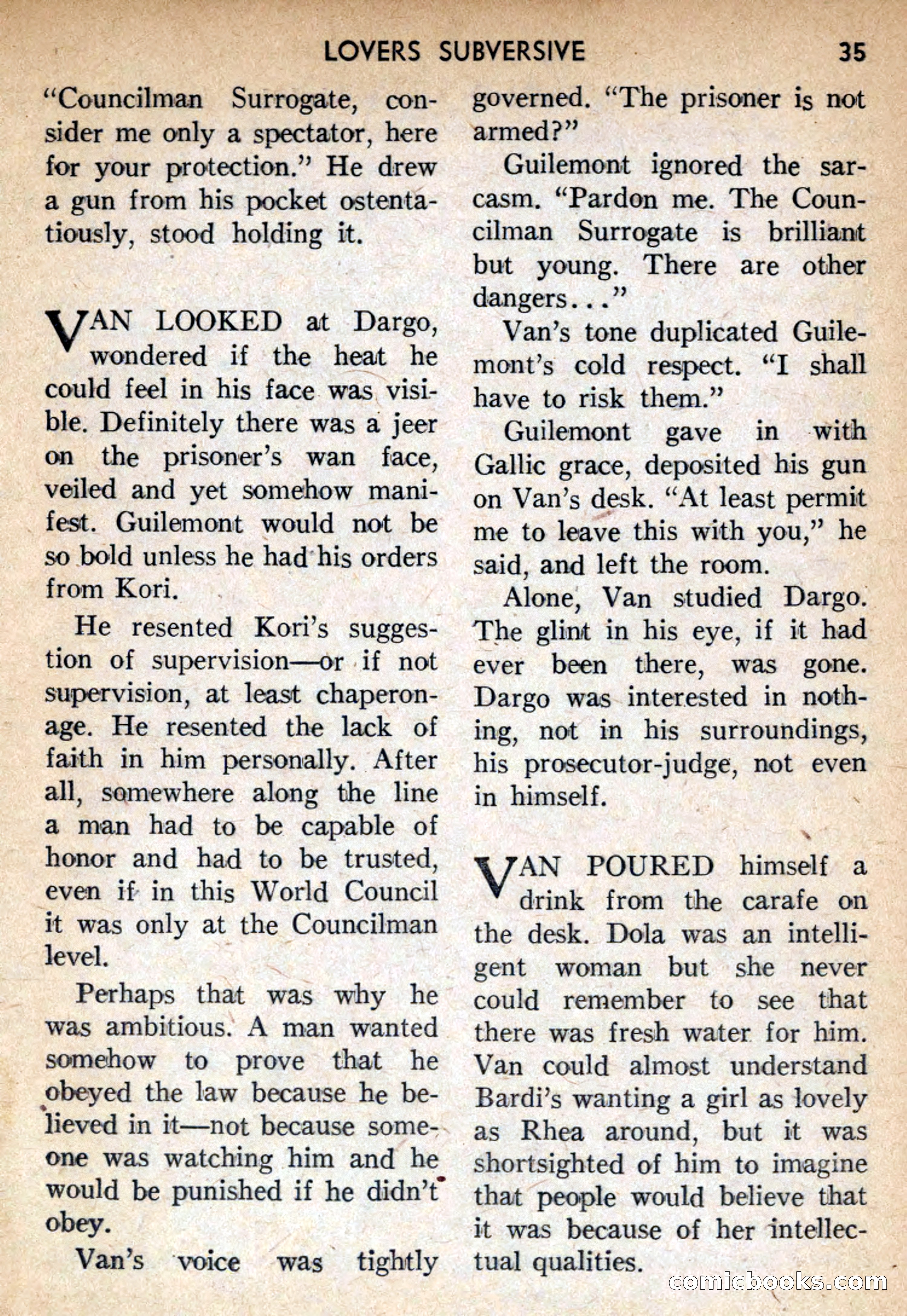 Future Science Fiction #42 — page 35 of 132