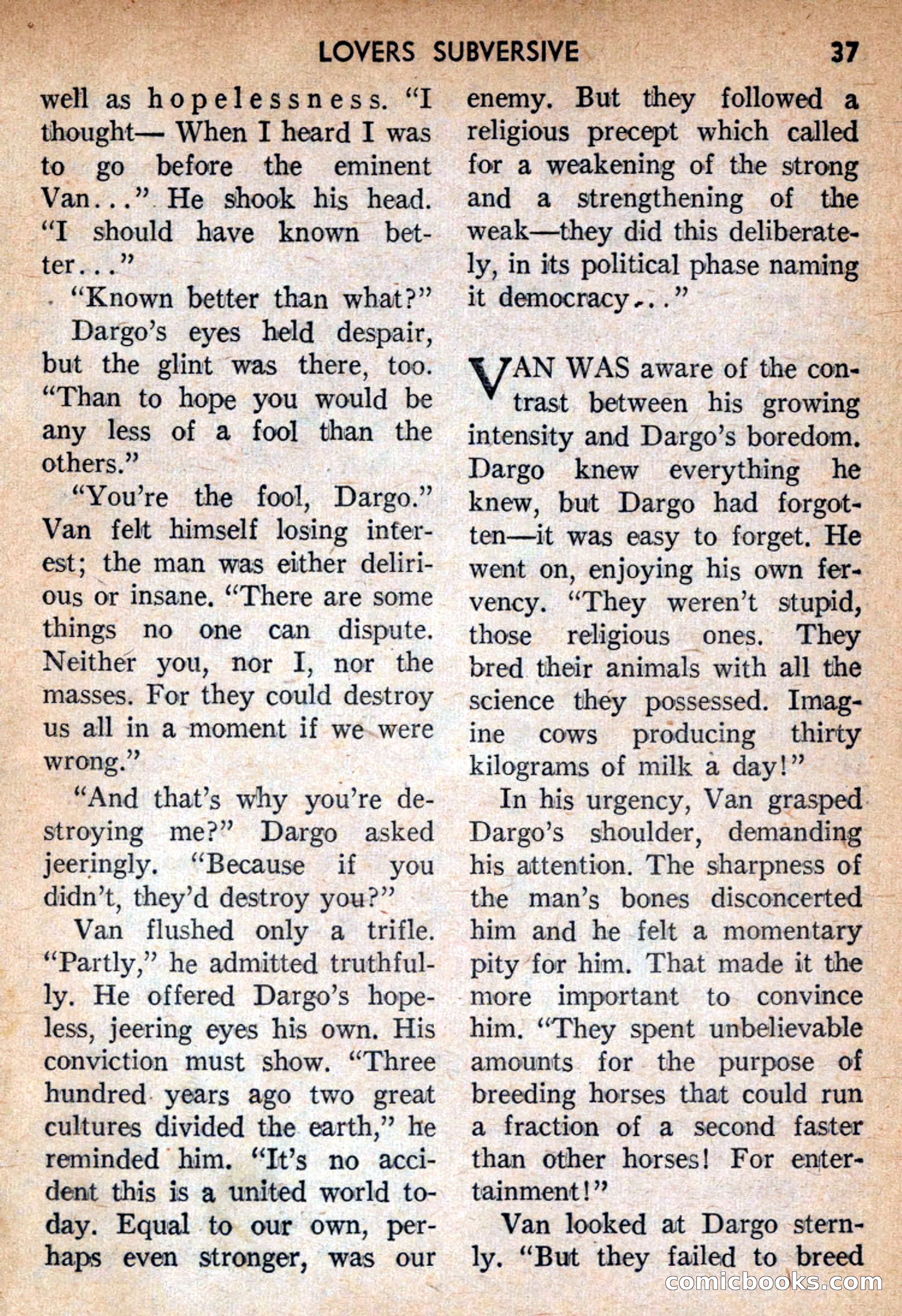 Future Science Fiction #42 — page 37 of 132