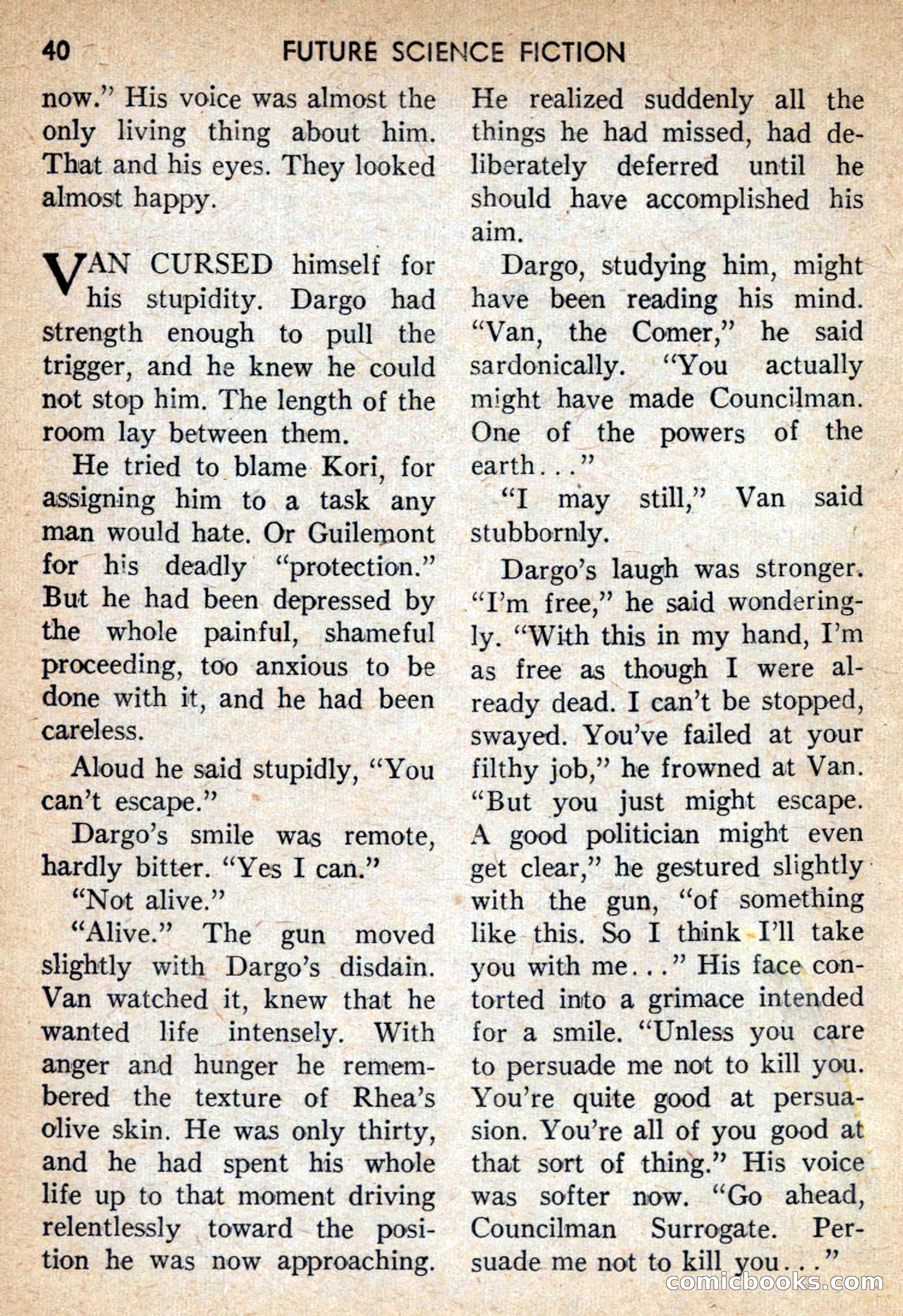 Future Science Fiction #42 — page 40 of 132
