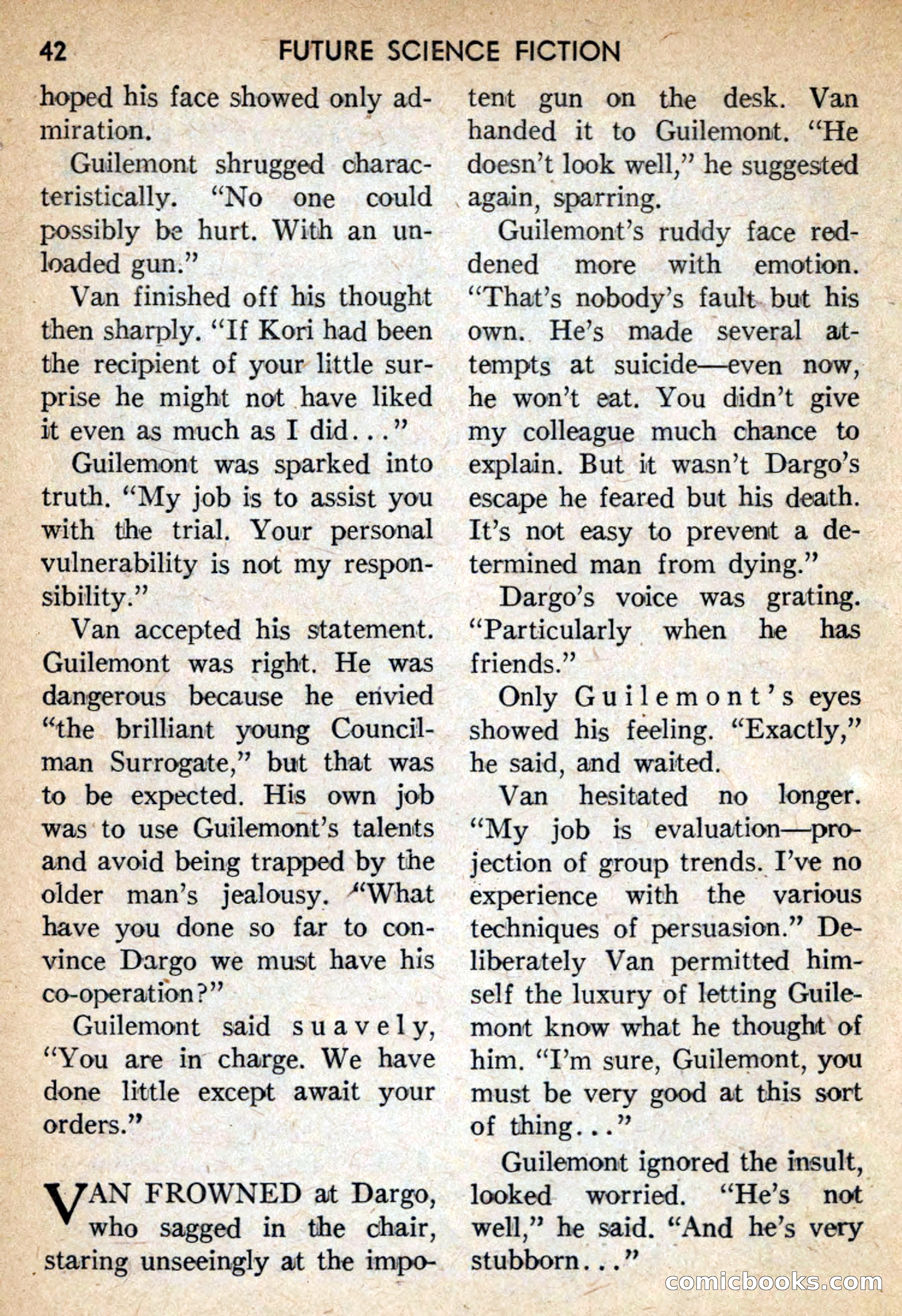 Future Science Fiction #42 — page 42 of 132