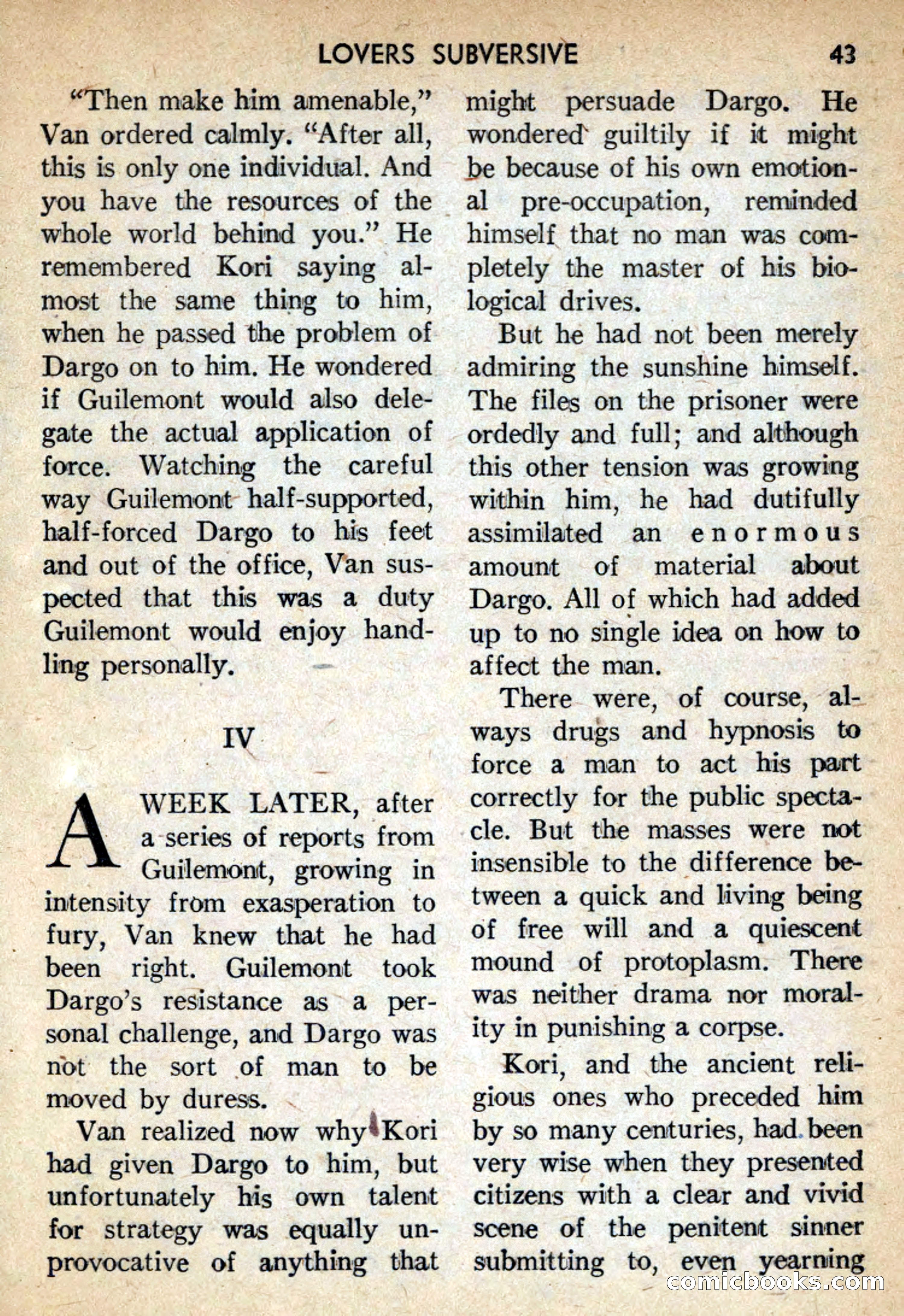 Future Science Fiction #42 — page 43 of 132