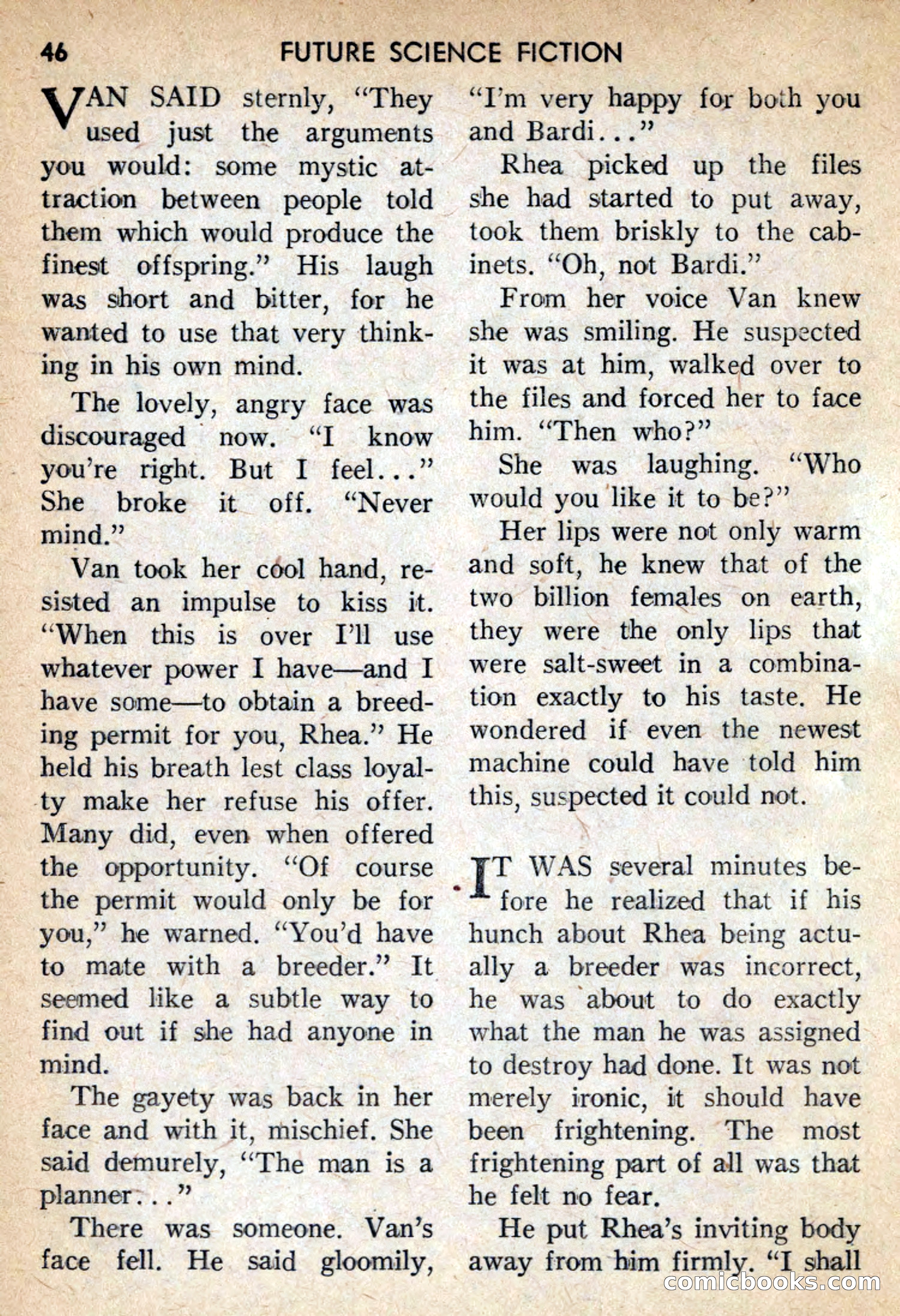 Future Science Fiction #42 — page 46 of 132