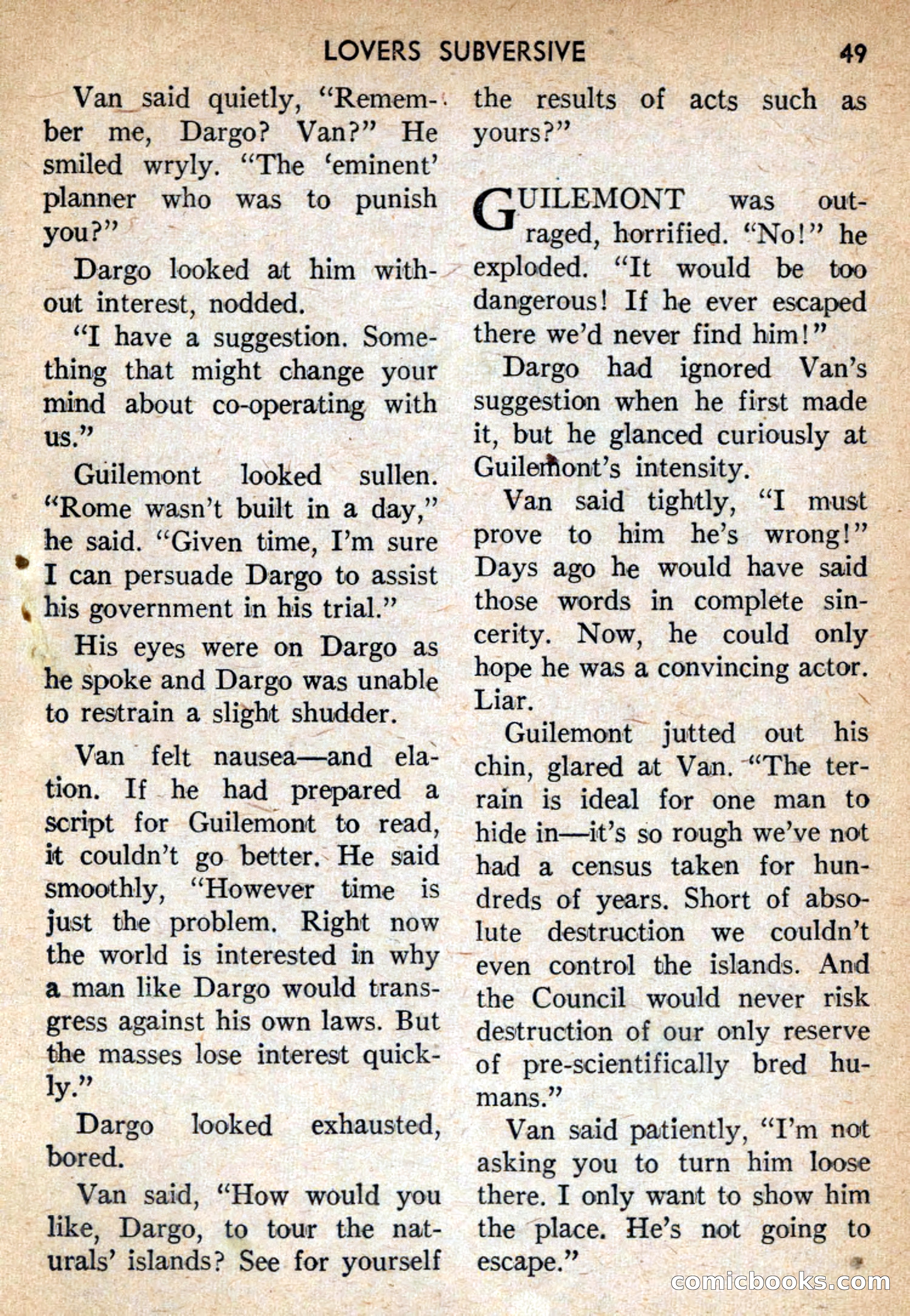 Future Science Fiction #42 — page 49 of 132