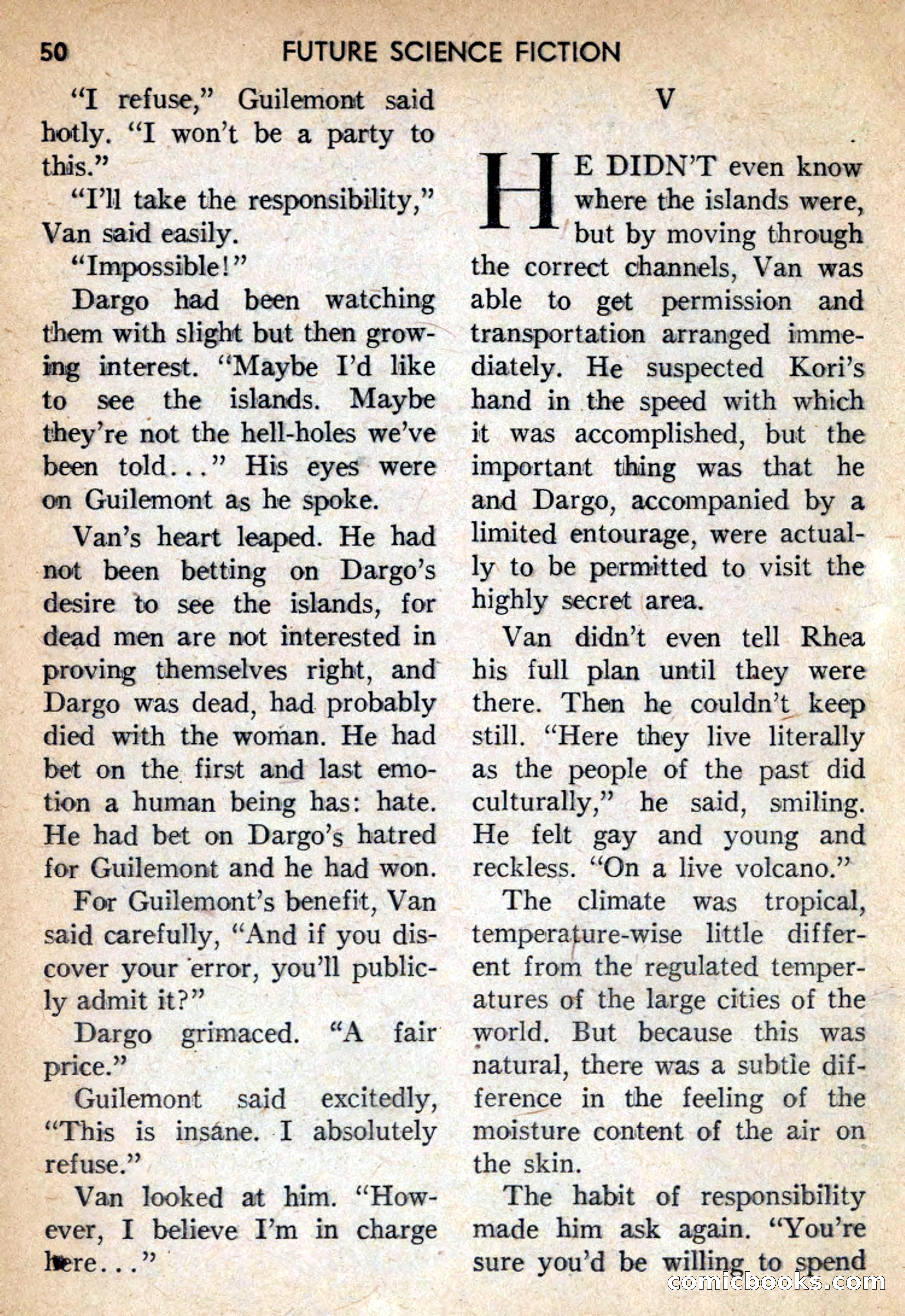 Future Science Fiction #42 — page 50 of 132