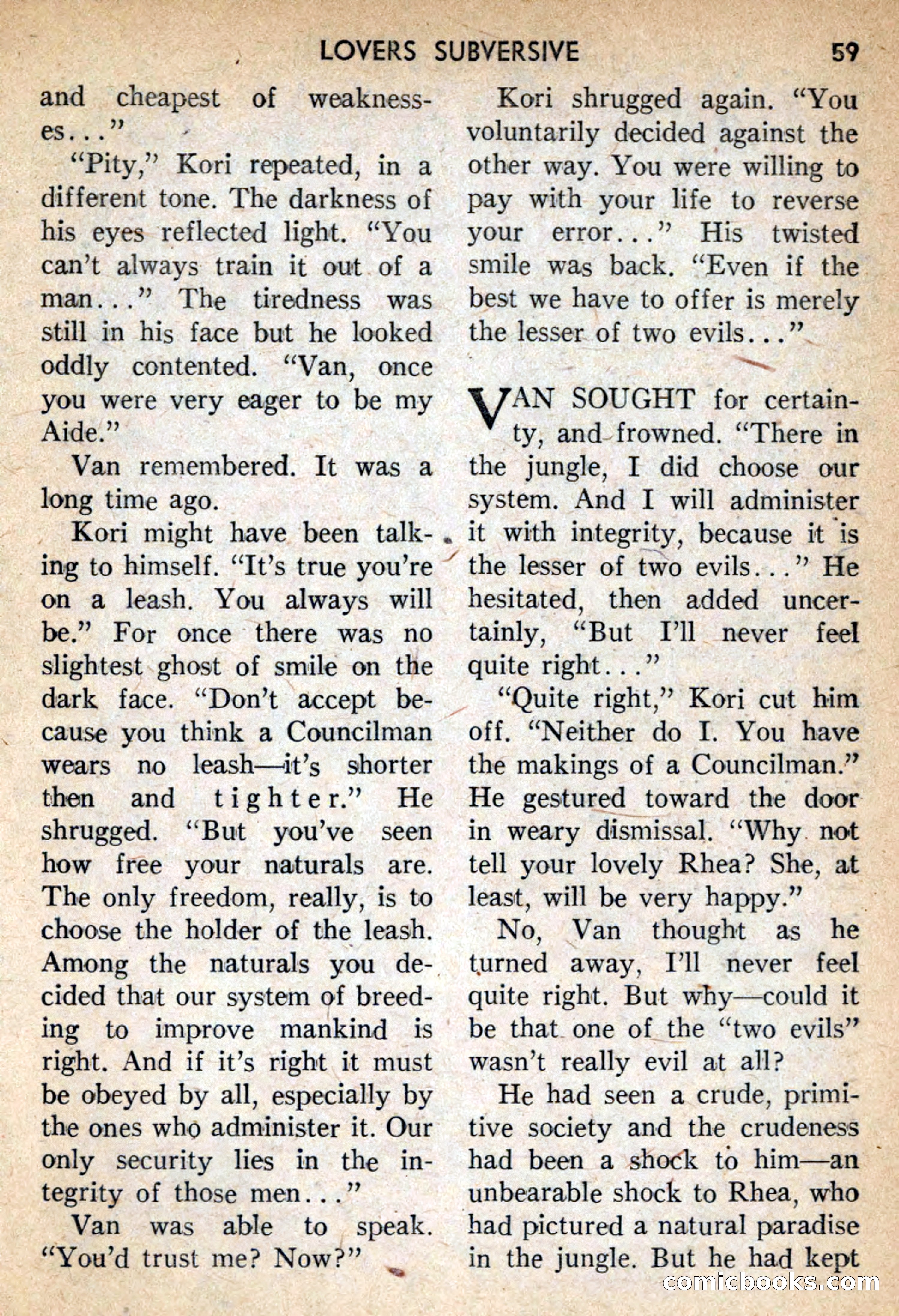 Future Science Fiction #42 — page 59 of 132