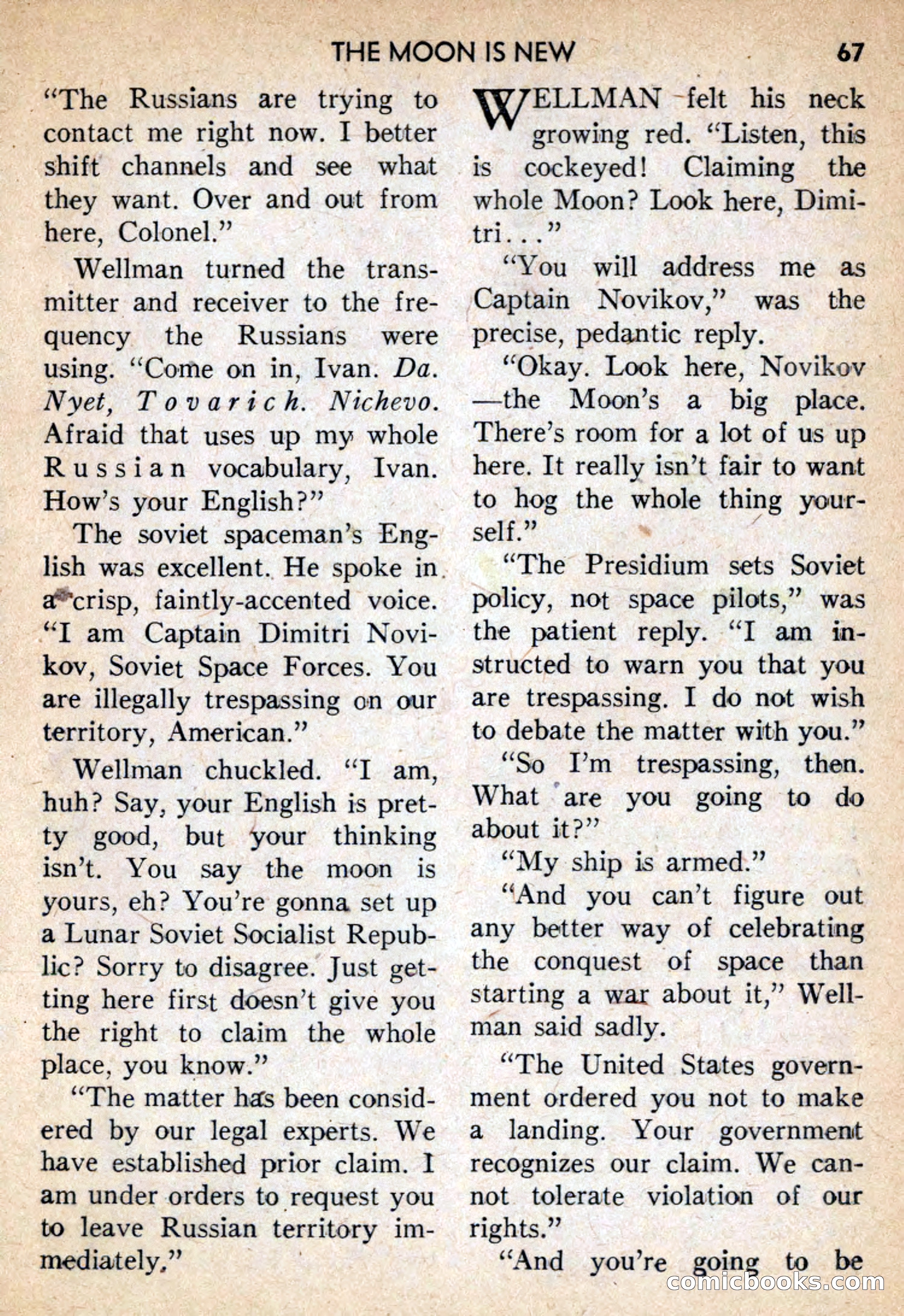 Future Science Fiction #42 — page 67 of 132