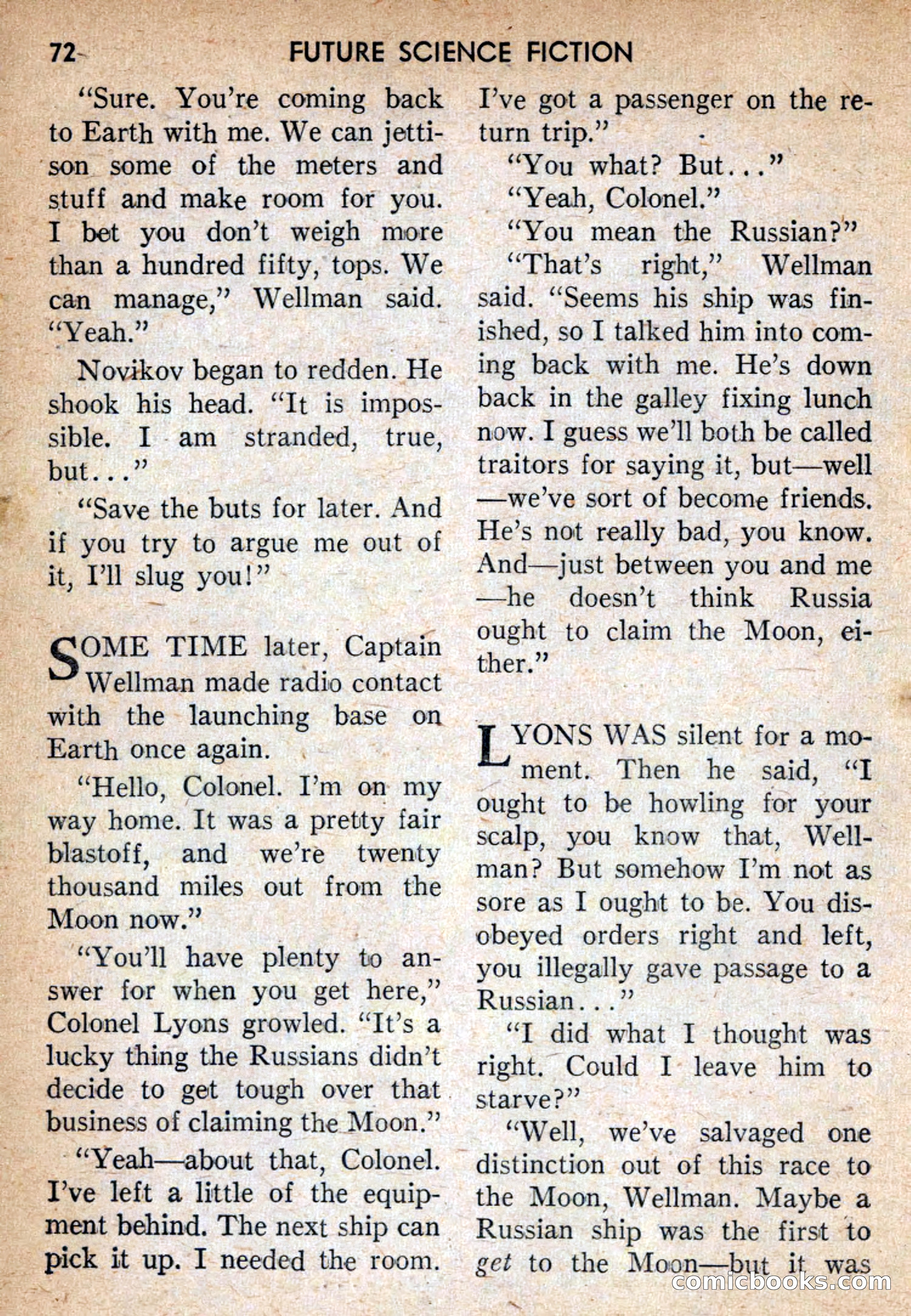 Future Science Fiction #42 — page 72 of 132