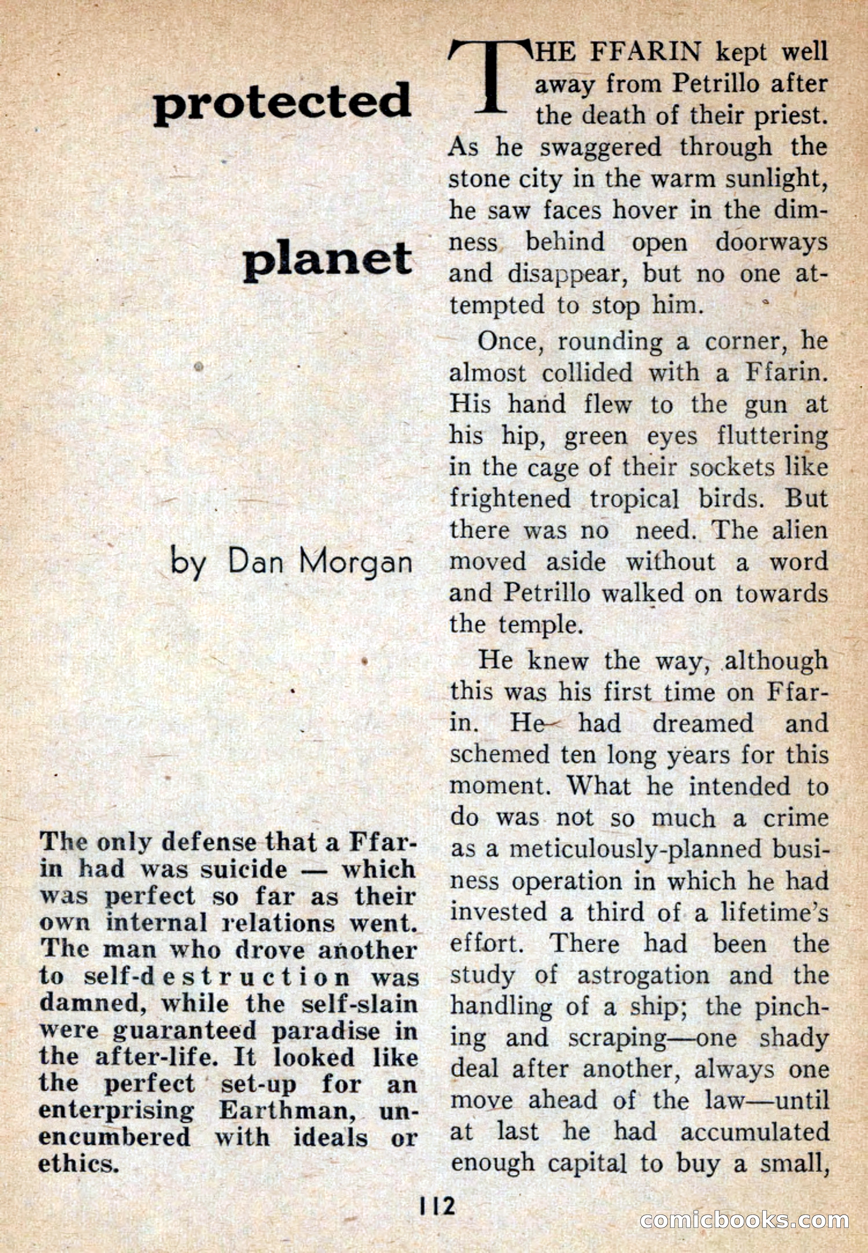 Future Science Fiction #42 — page 112 of 132