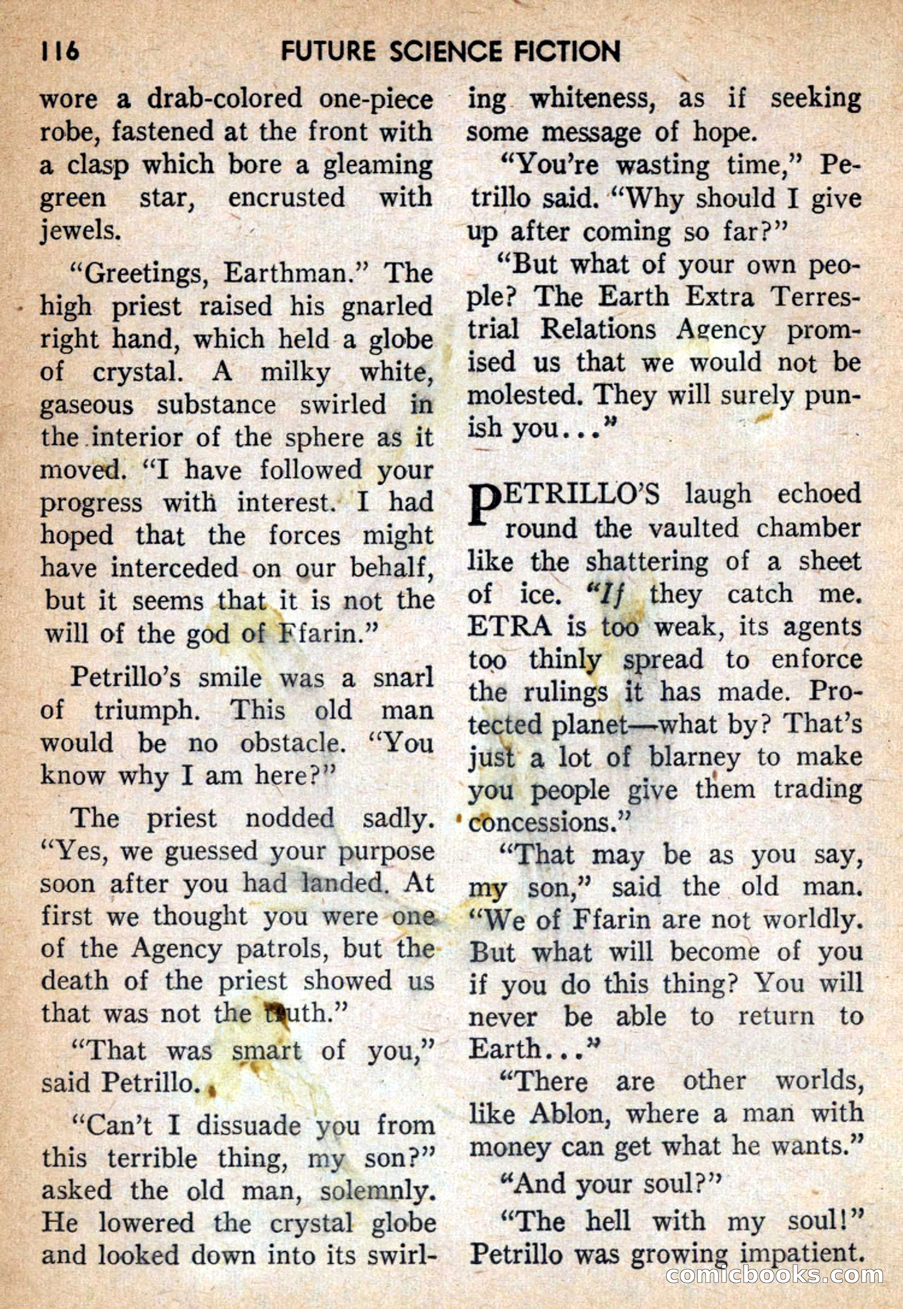 Future Science Fiction #42 — page 116 of 132