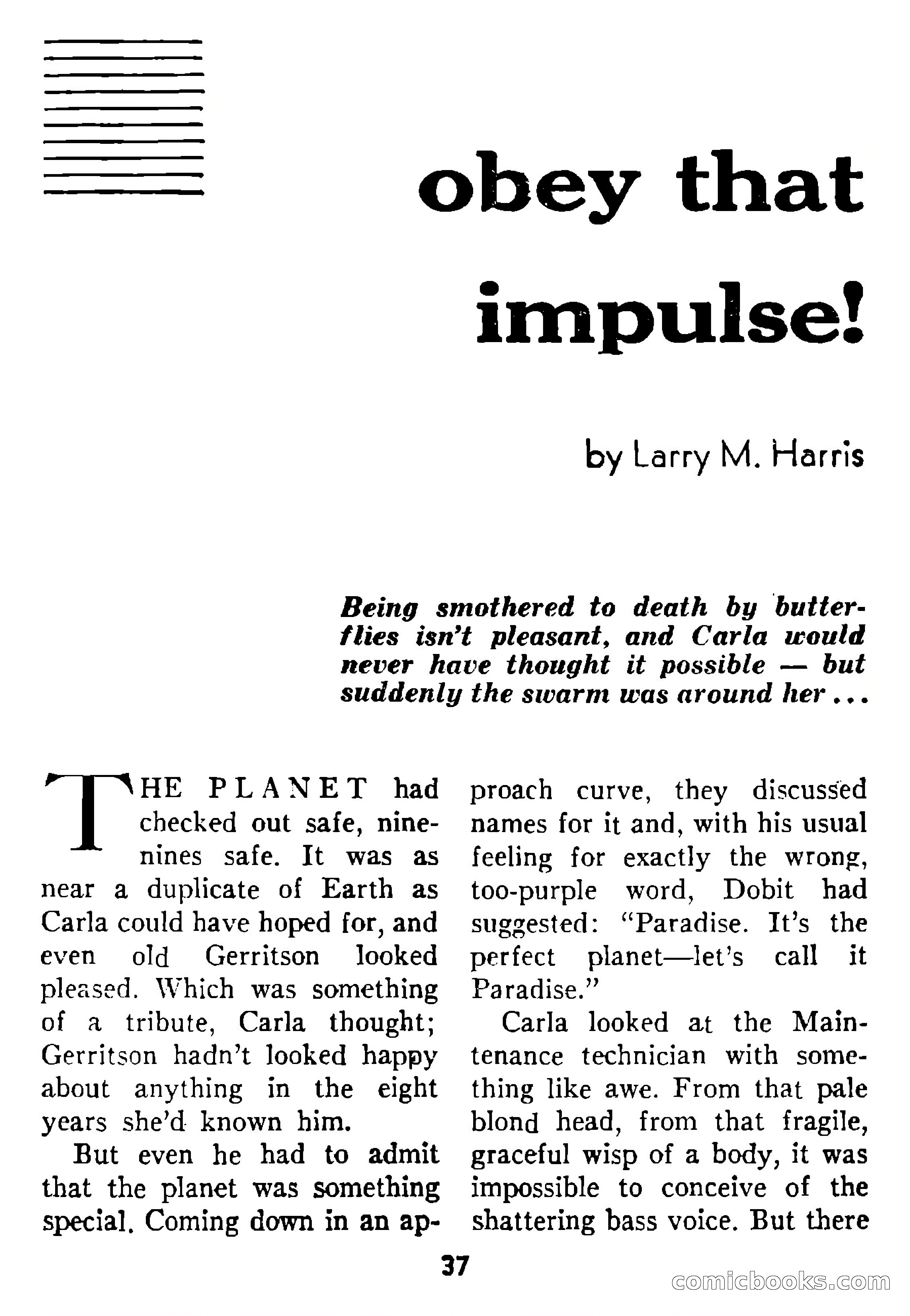 Future Science Fiction #43 — page 37 of 133