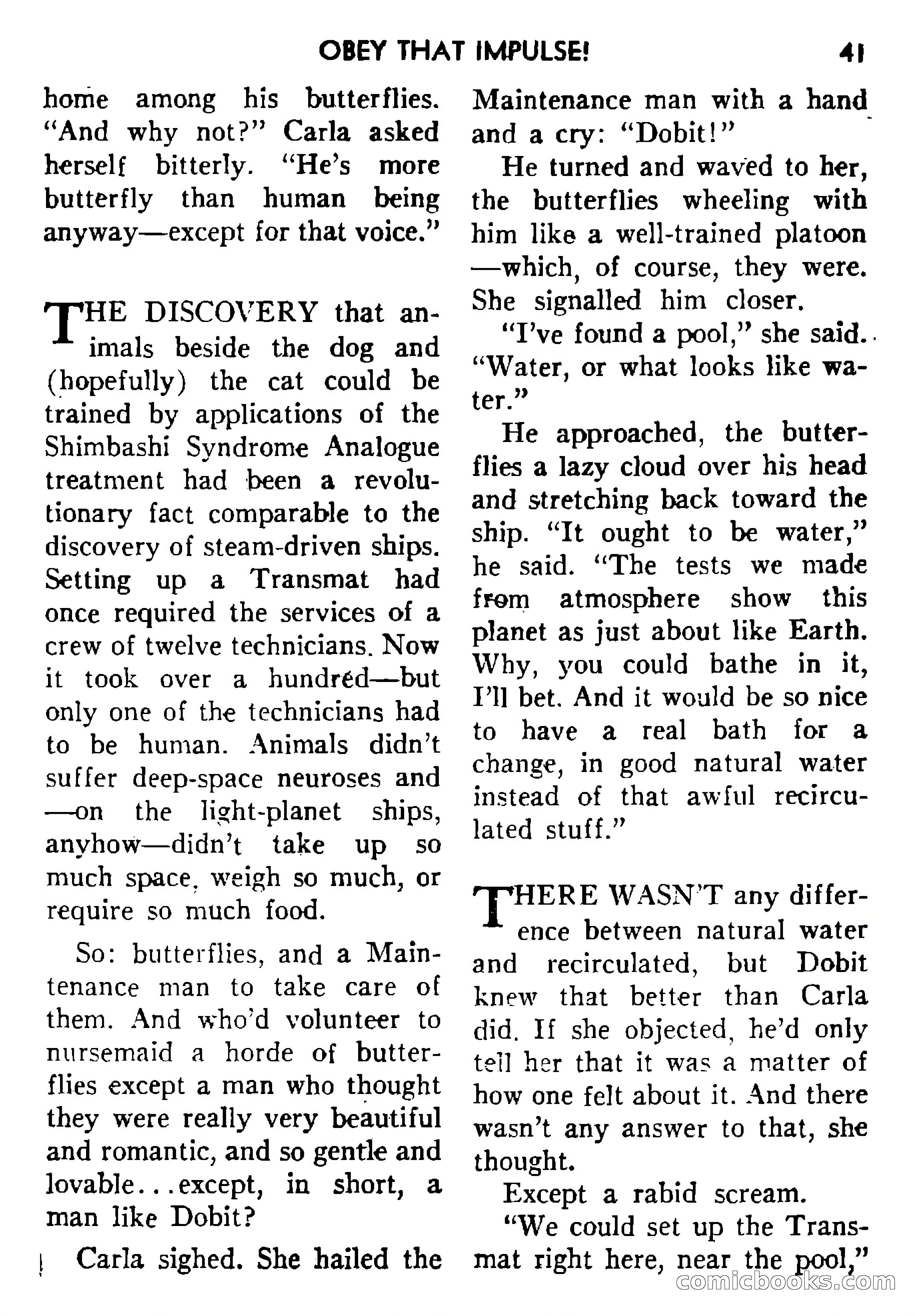 Future Science Fiction #43 — page 41 of 133