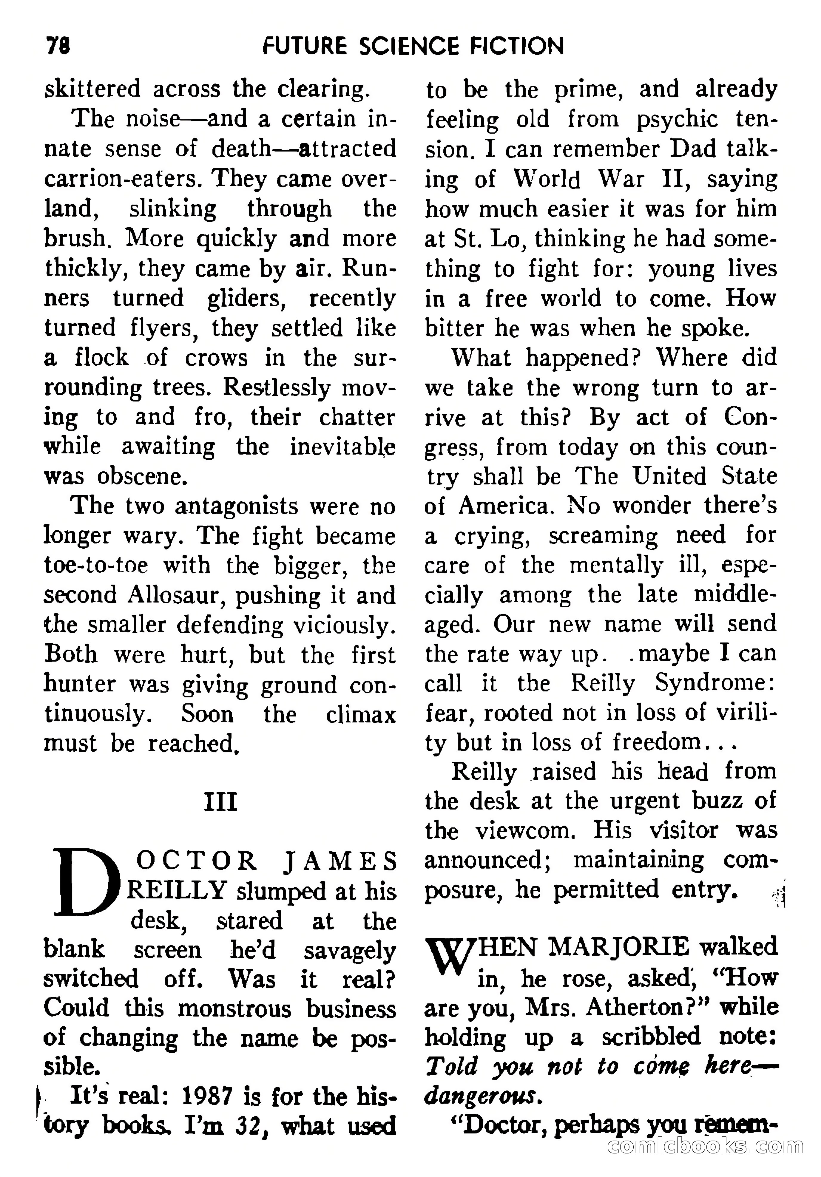 Future Science Fiction #43 — page 78 of 133