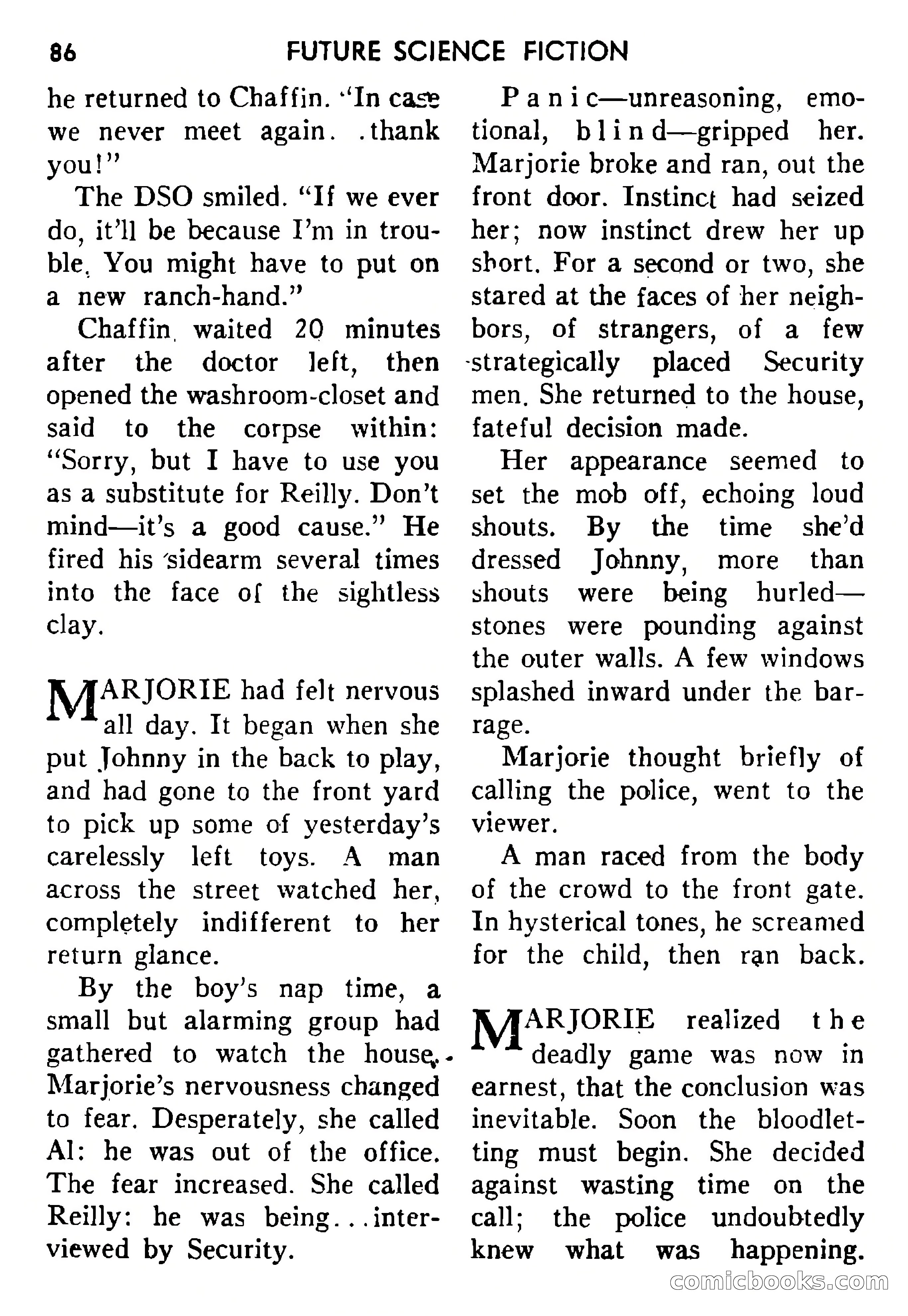 Future Science Fiction #43 — page 86 of 133