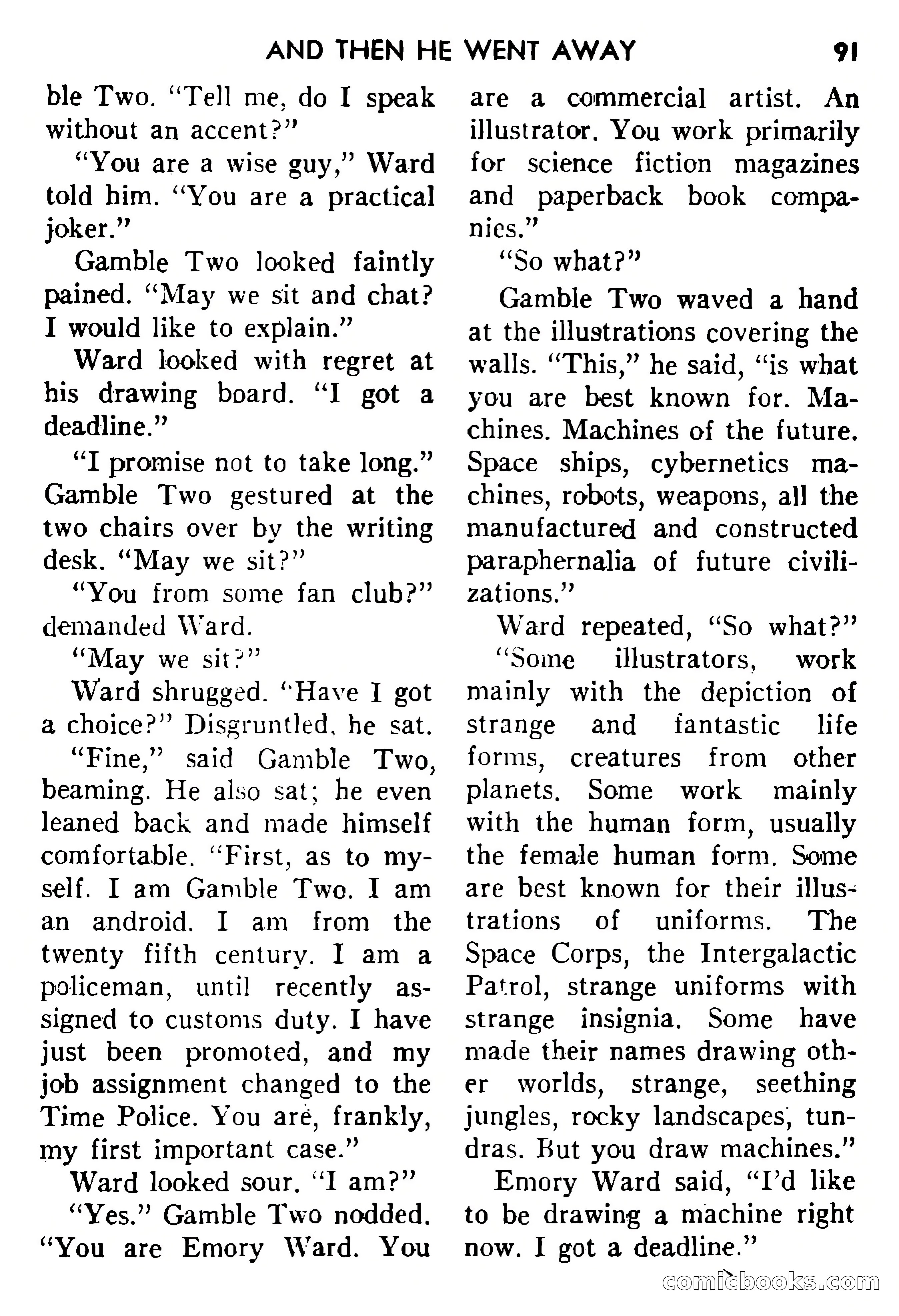 Future Science Fiction #43 — page 91 of 133
