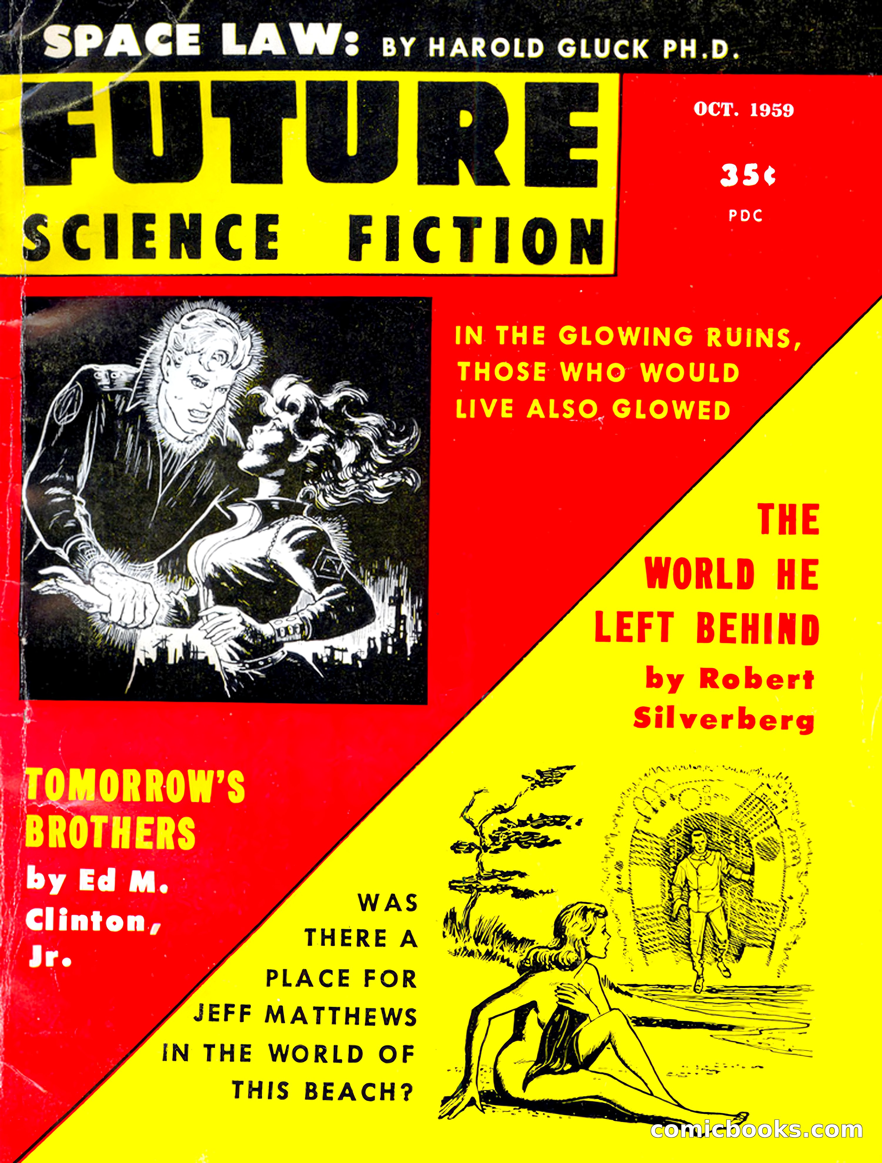 Future Science Fiction, October 1959 — page 1 of 132