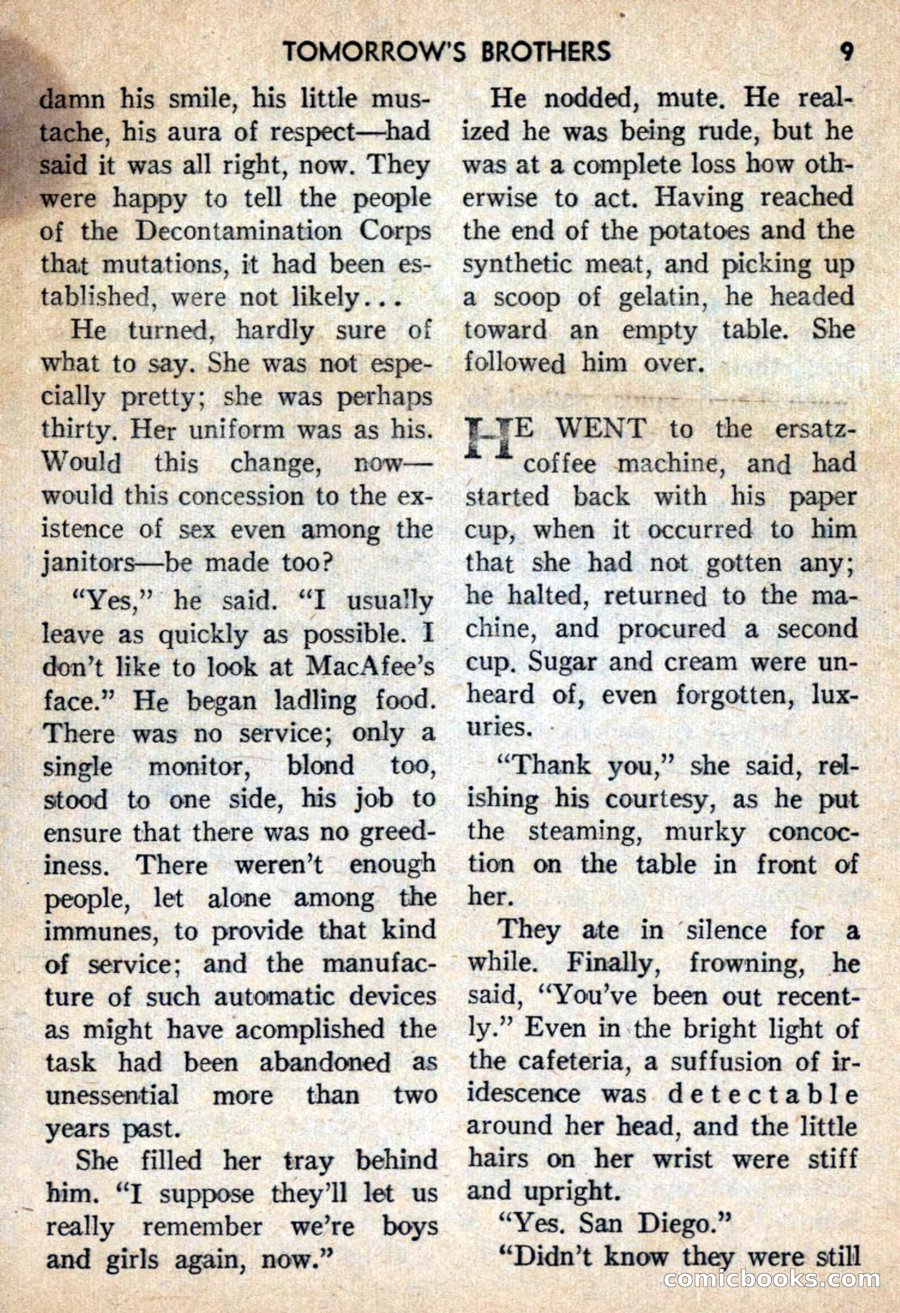 Future Science Fiction, October 1959 — page 9 of 132