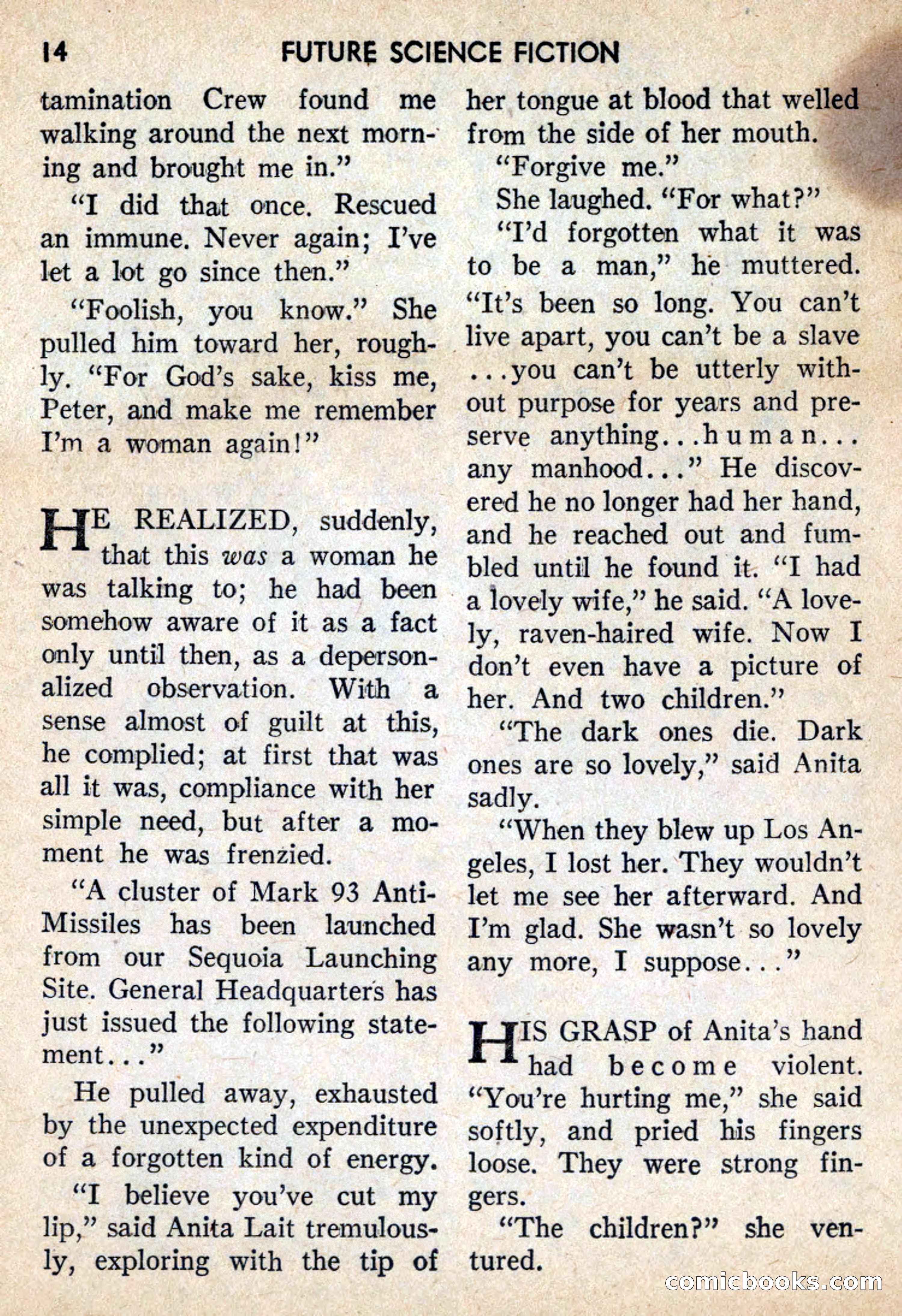 Future Science Fiction, October 1959 — page 14 of 132