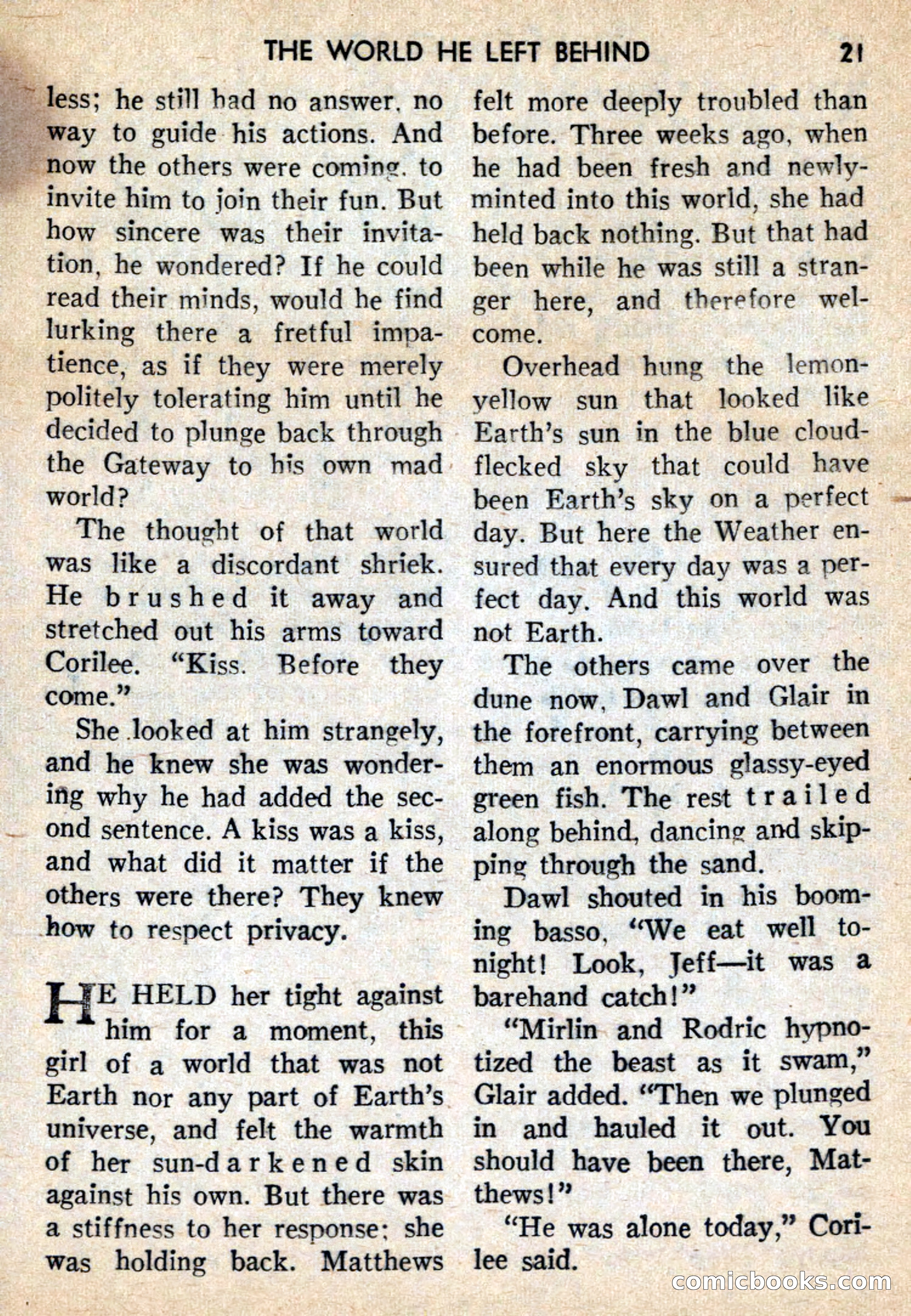 Future Science Fiction, October 1959 — page 21 of 132