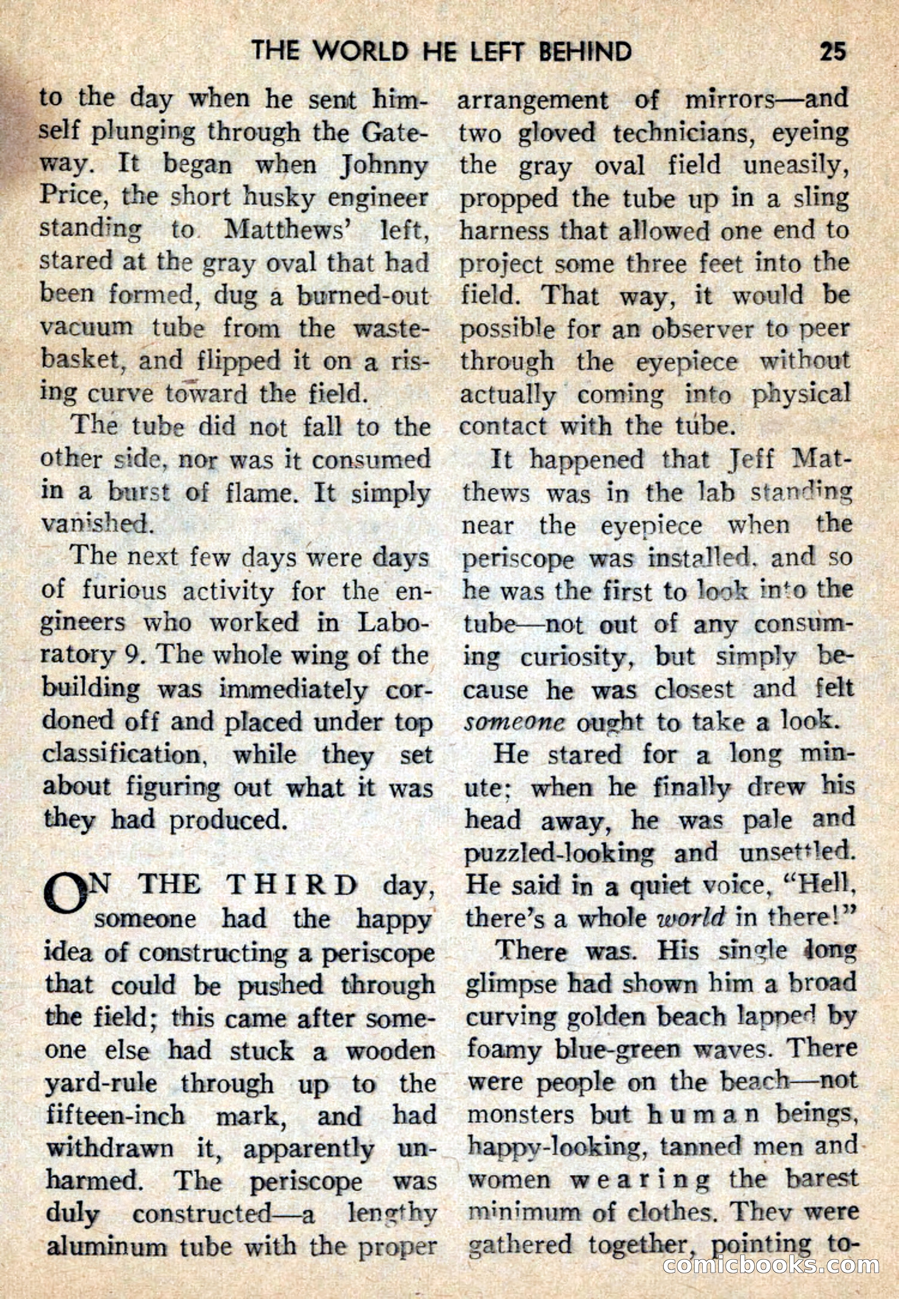 Future Science Fiction, October 1959 — page 25 of 132