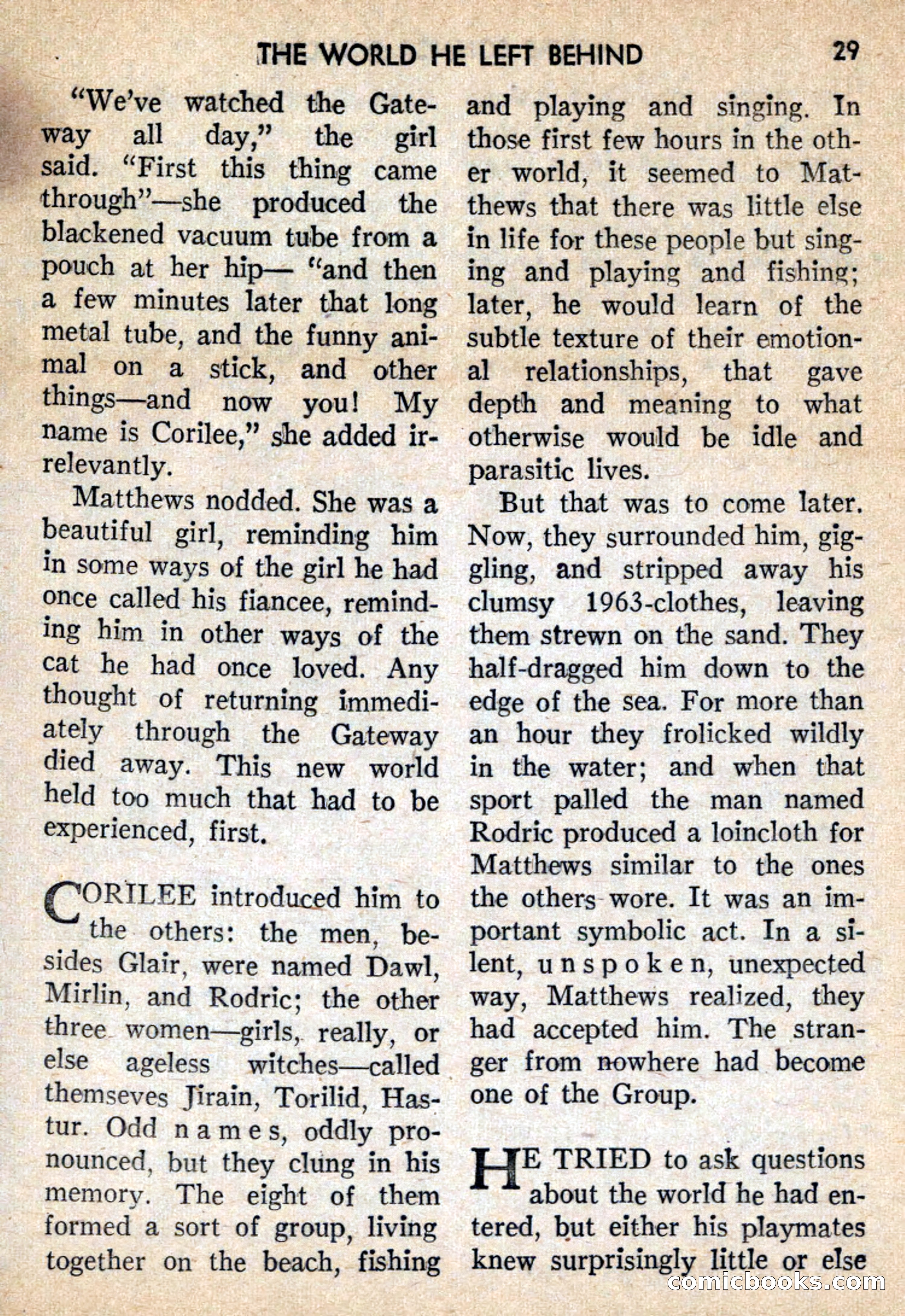 Future Science Fiction, October 1959 — page 29 of 132
